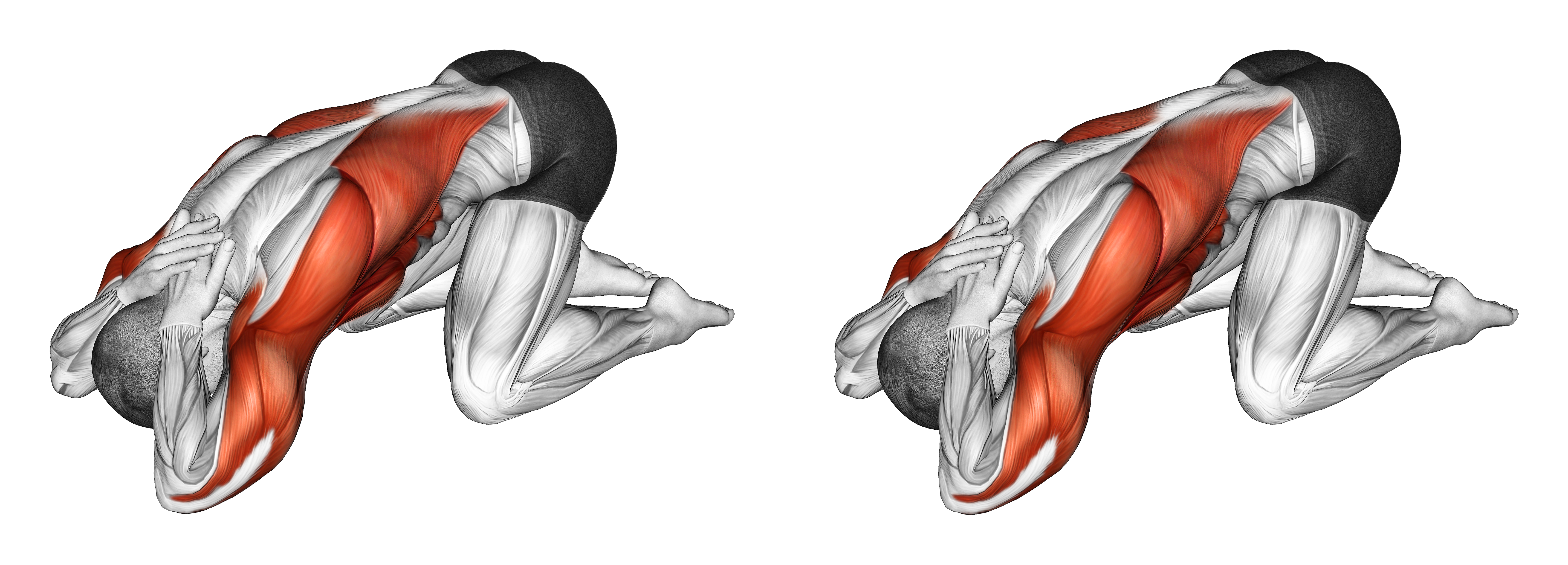 Armless Prayer Stretch