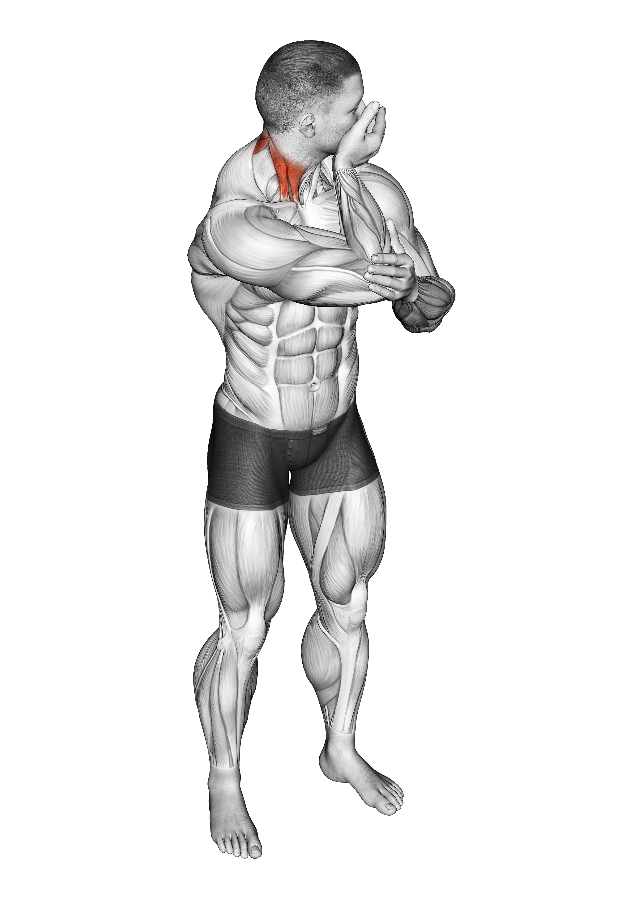 Assisted Rotating Neck Stretch