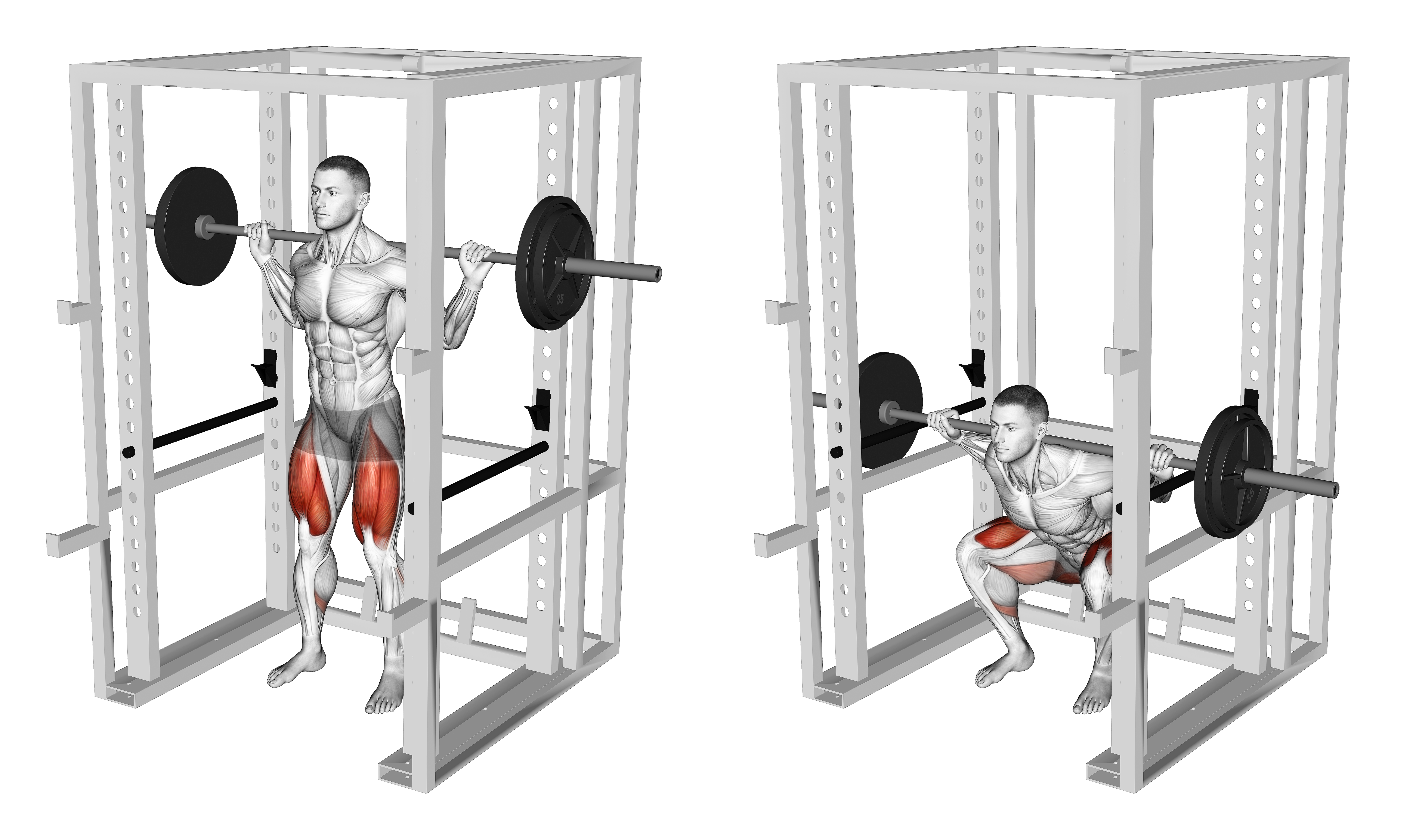 Barbell Anderson Squat