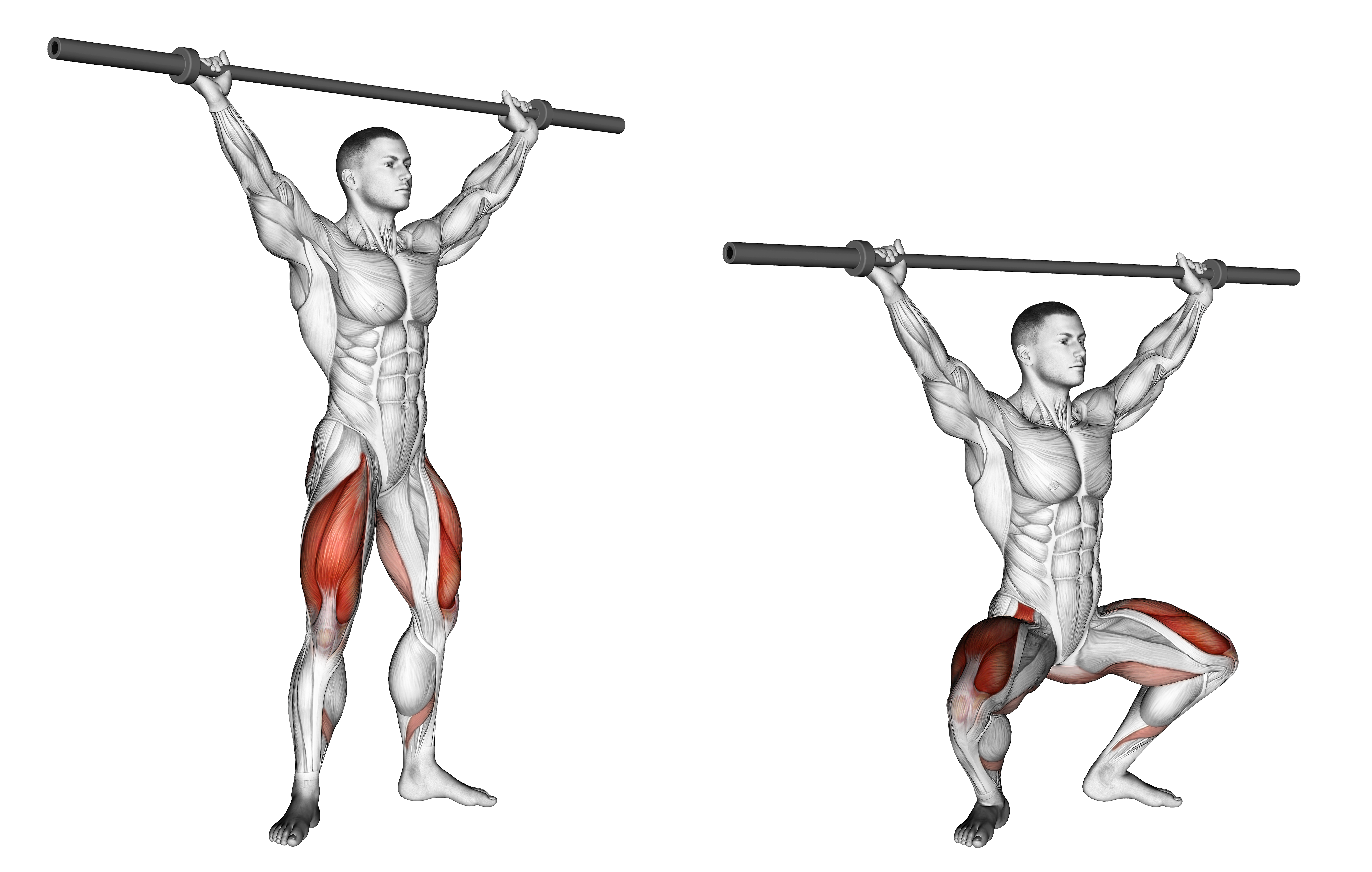Barbell Overhead Squat