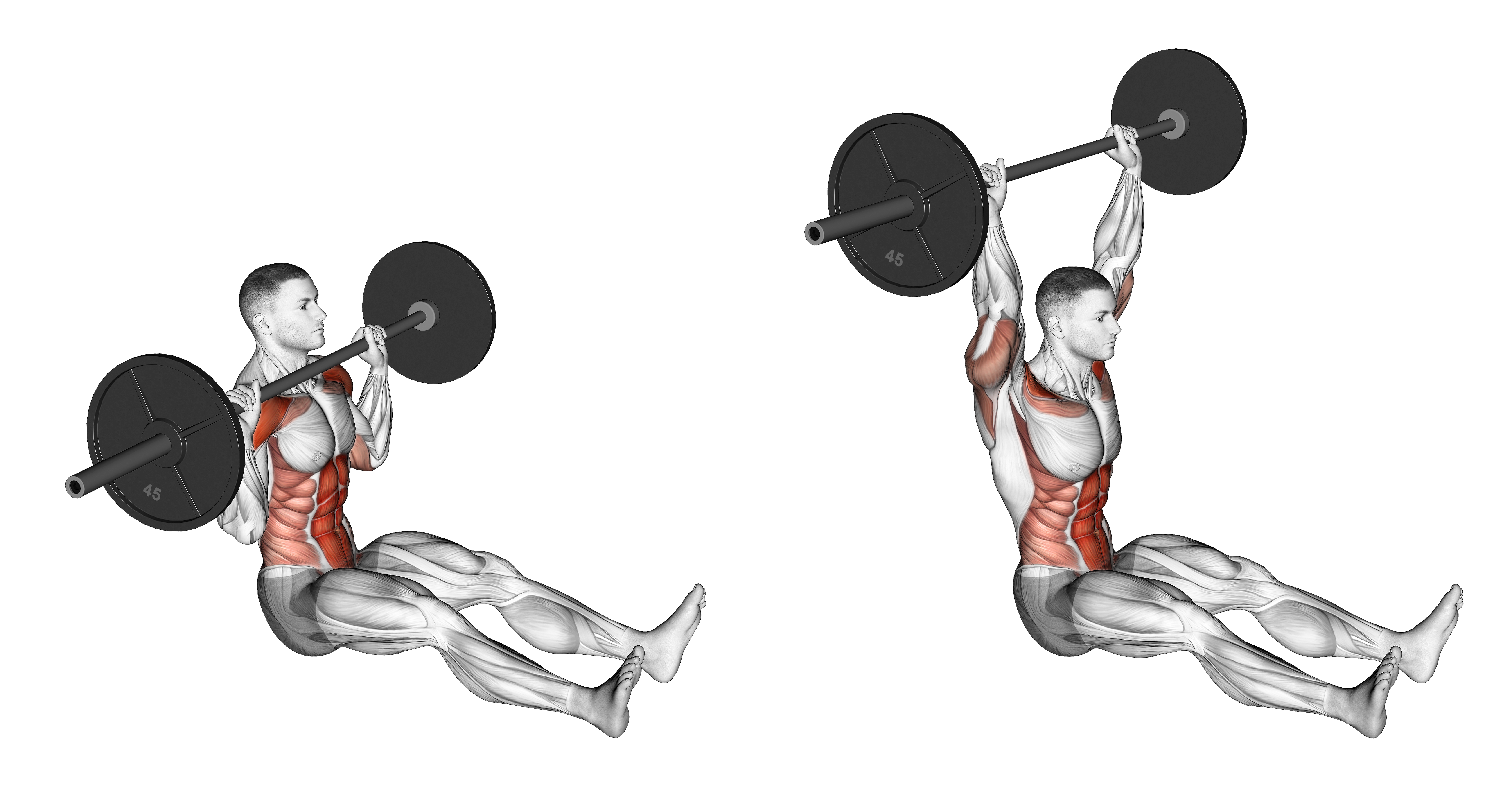 Barbell Z Press
