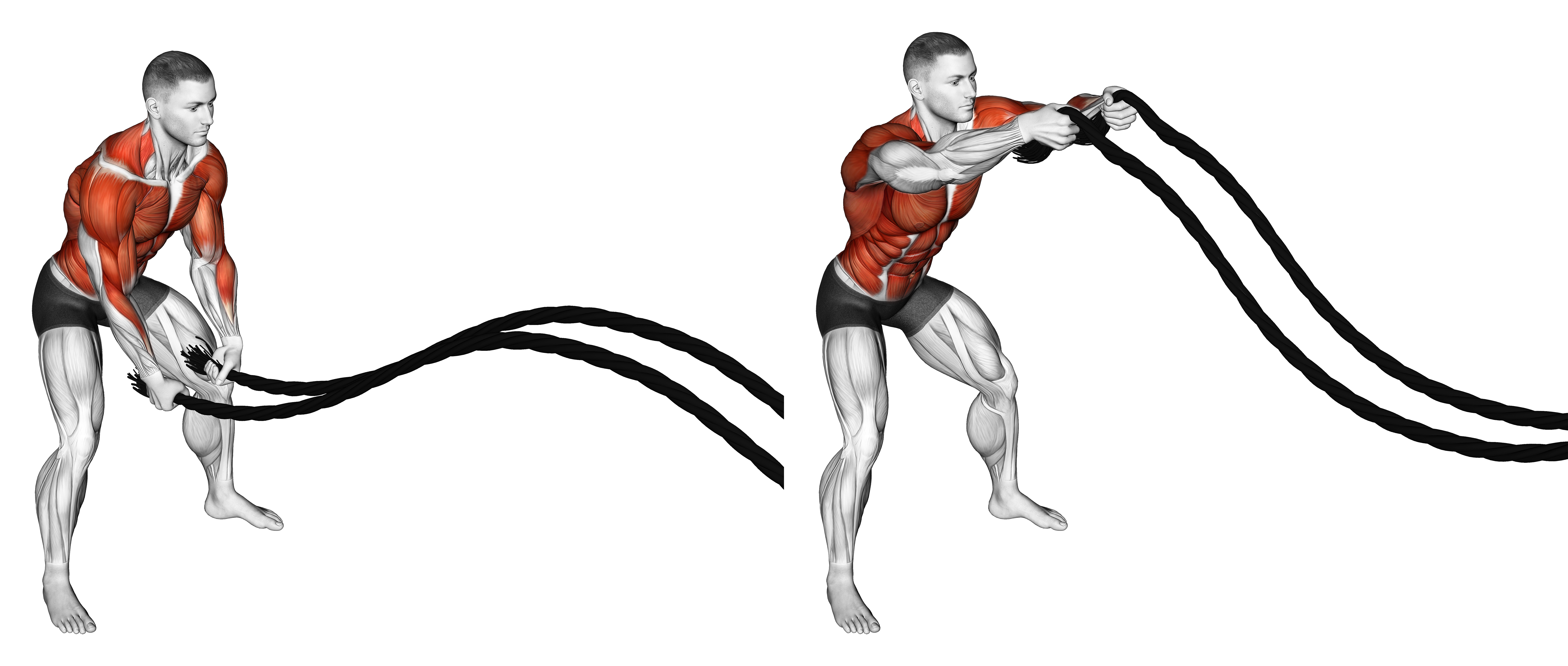 Battling Ropes Power Slam