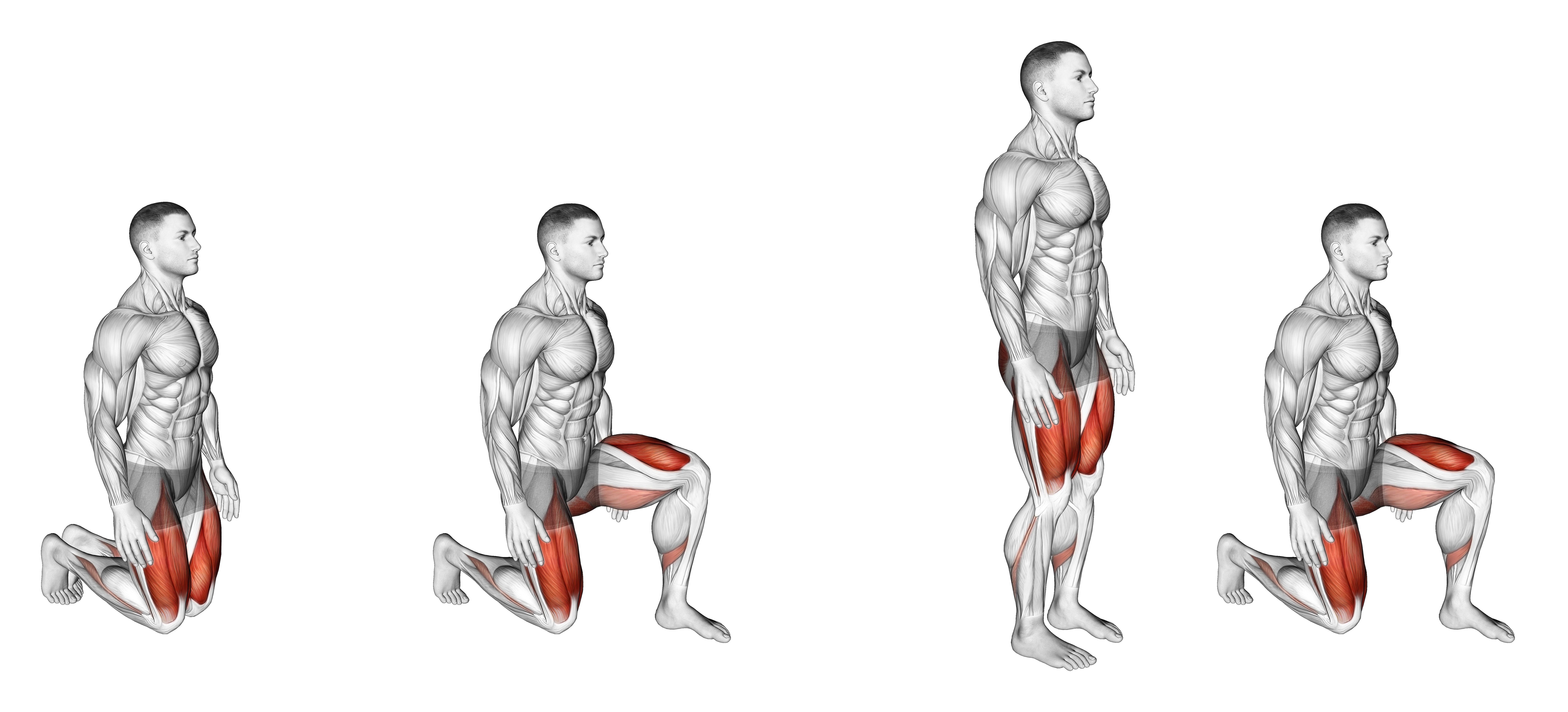 Bodyweight Kneeling Hold To Stand
