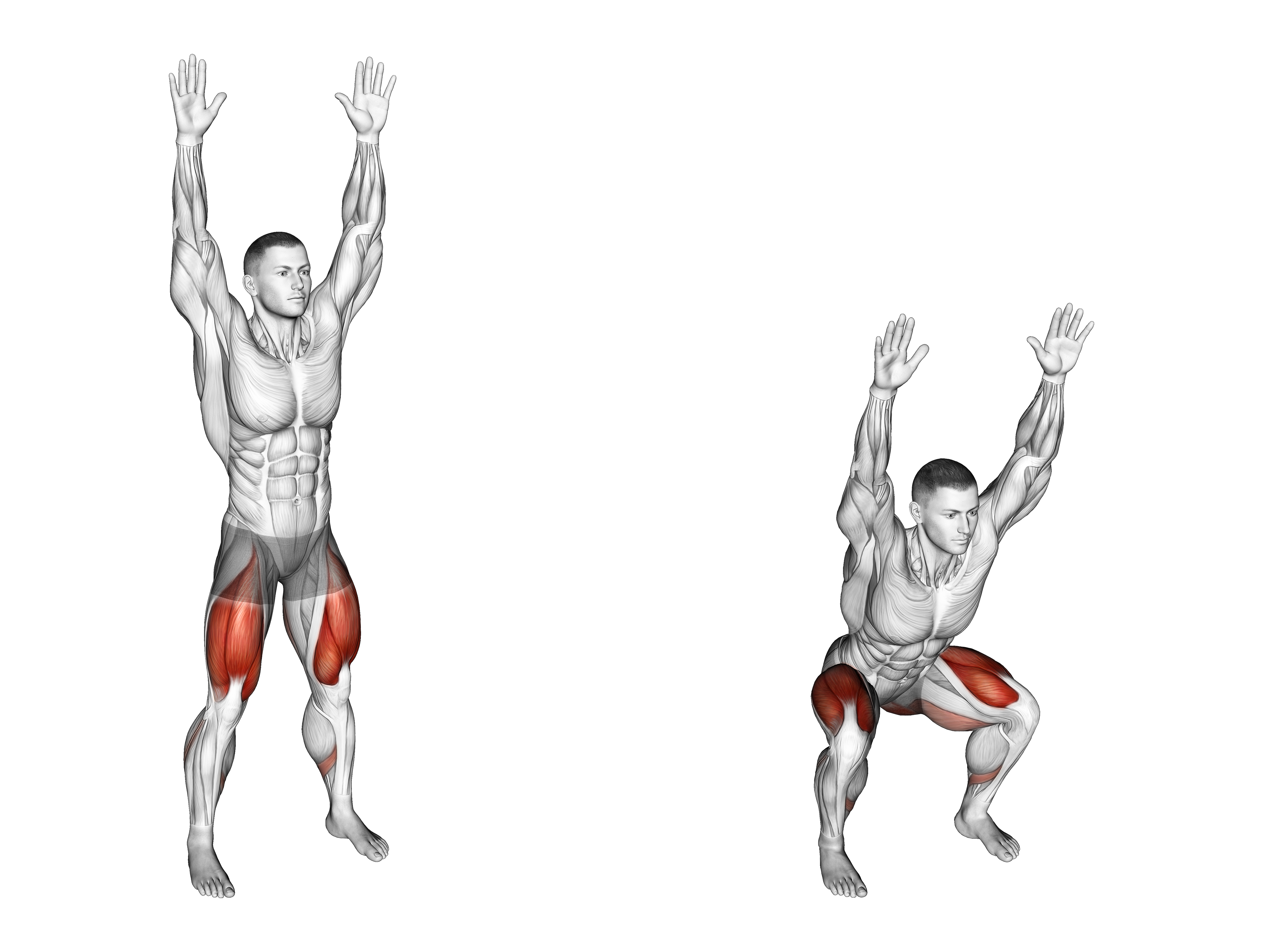 Bodyweight Overhead Squat