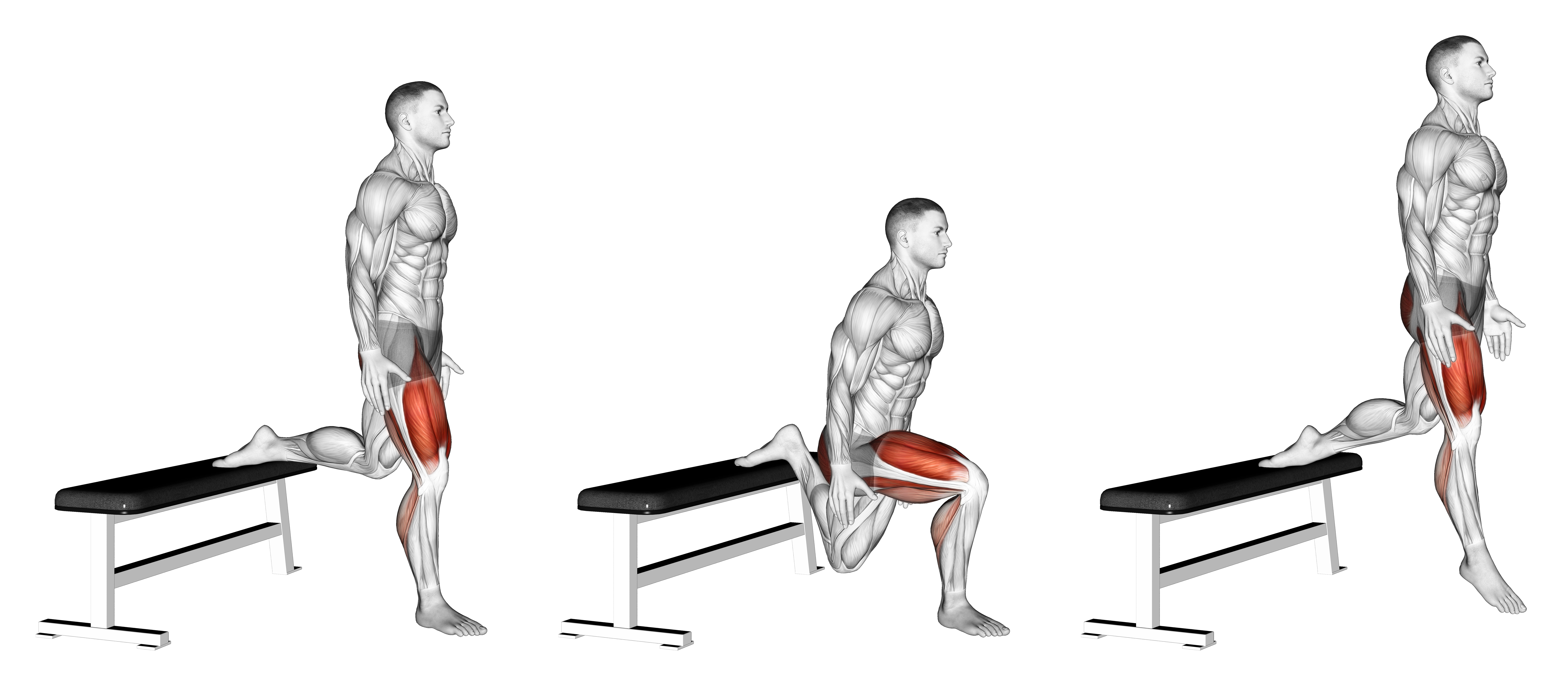 Bulgarian Jump Squat