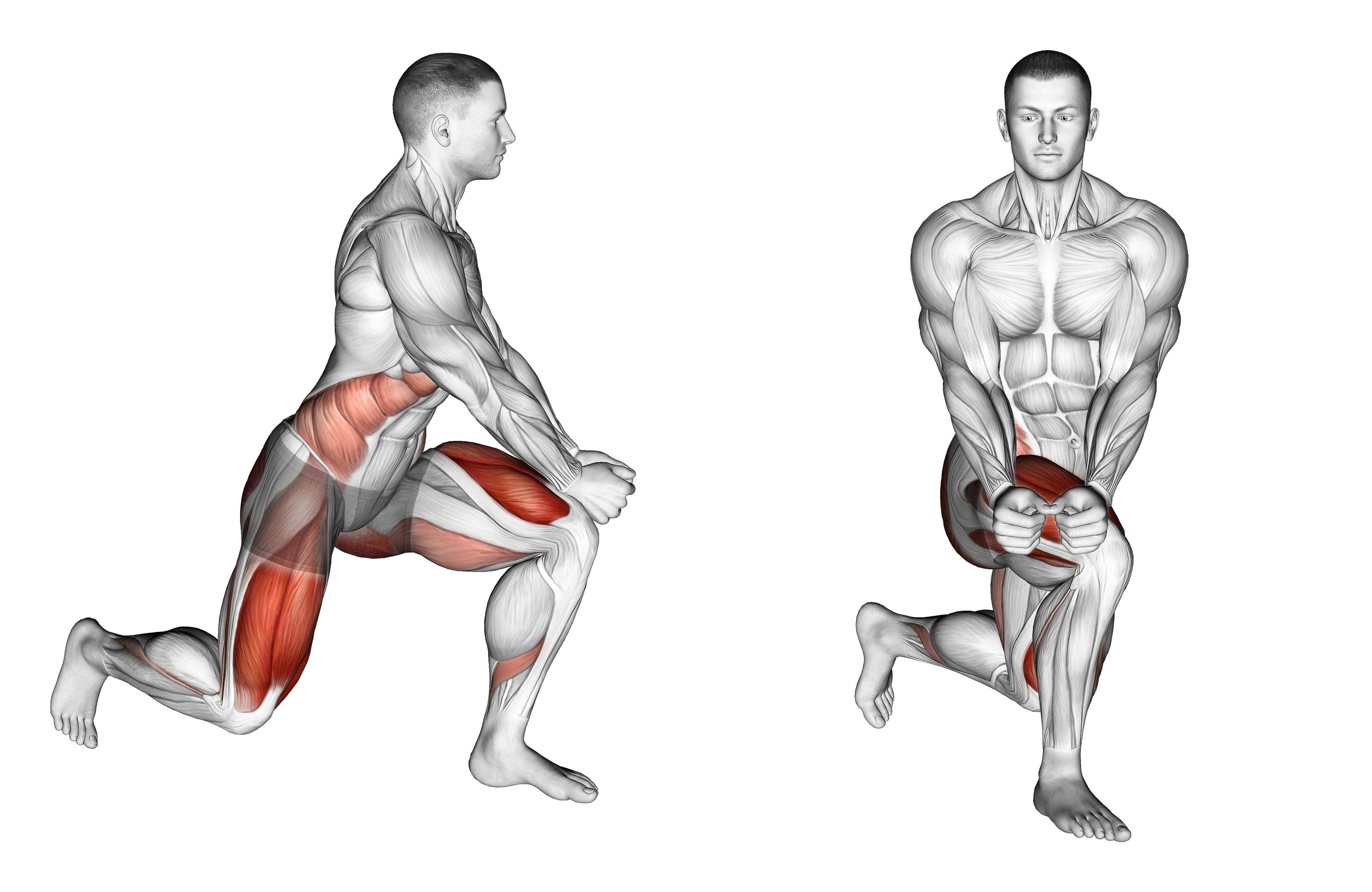 Crossover Reverse Lunge