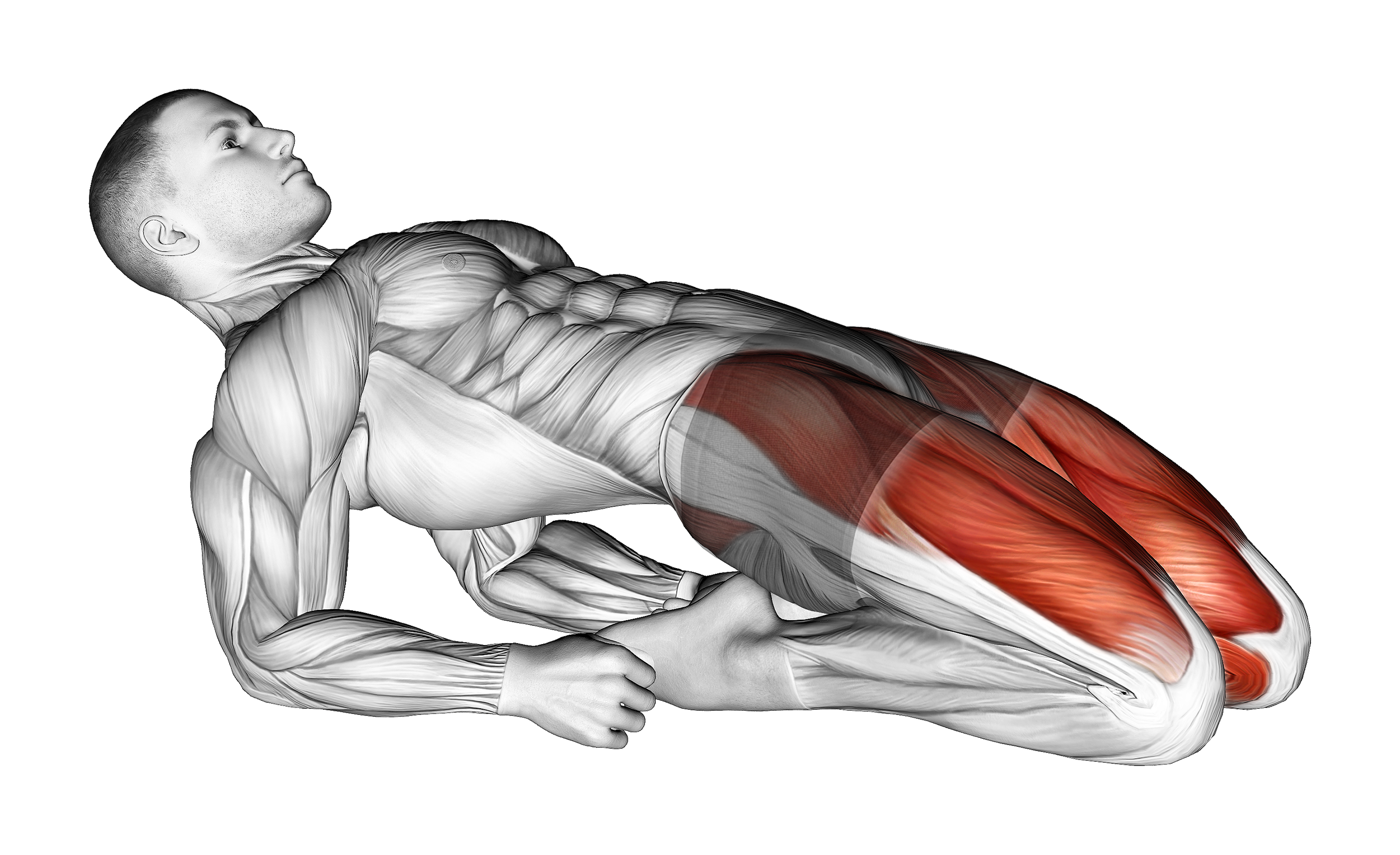 Double Lean Back Quadriceps Stretch