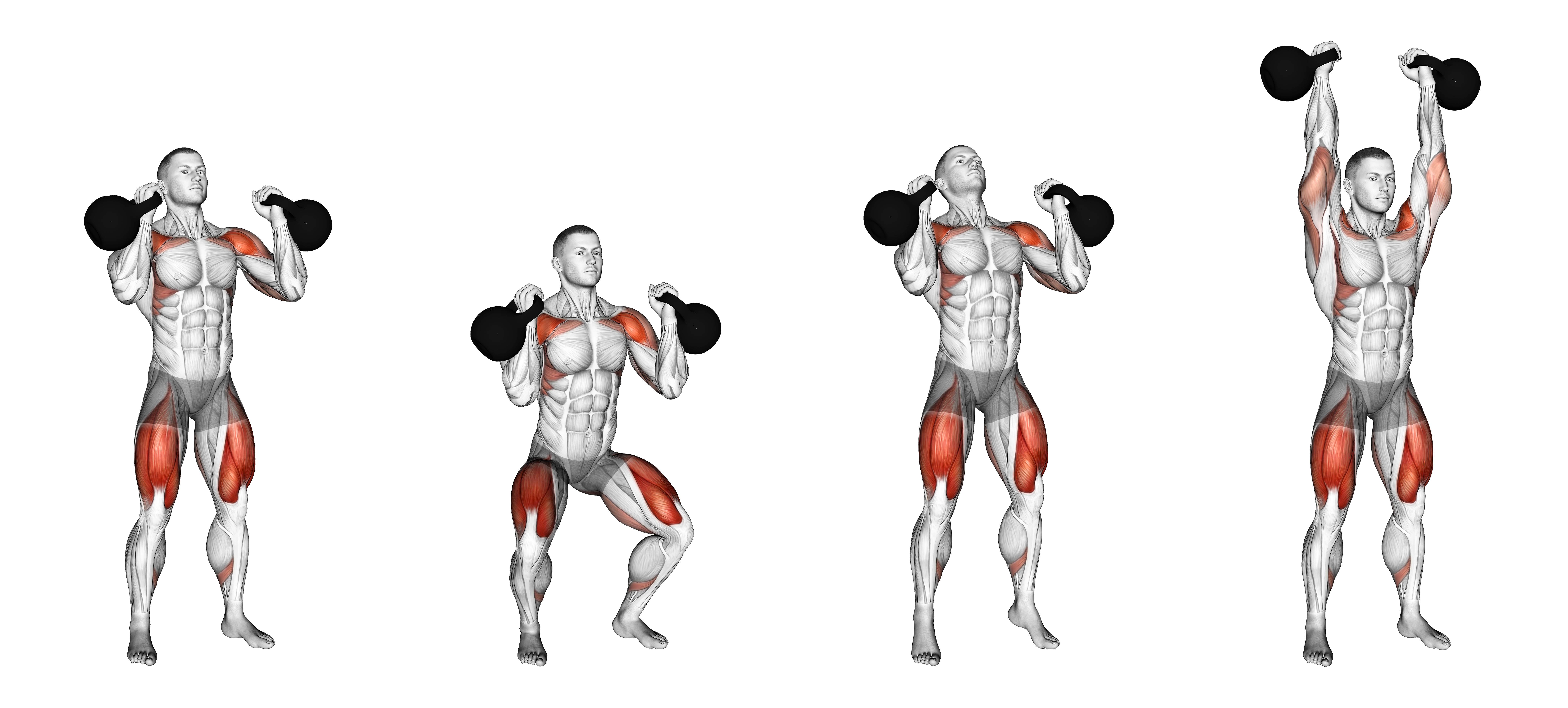 Kettlebell Double Push Press