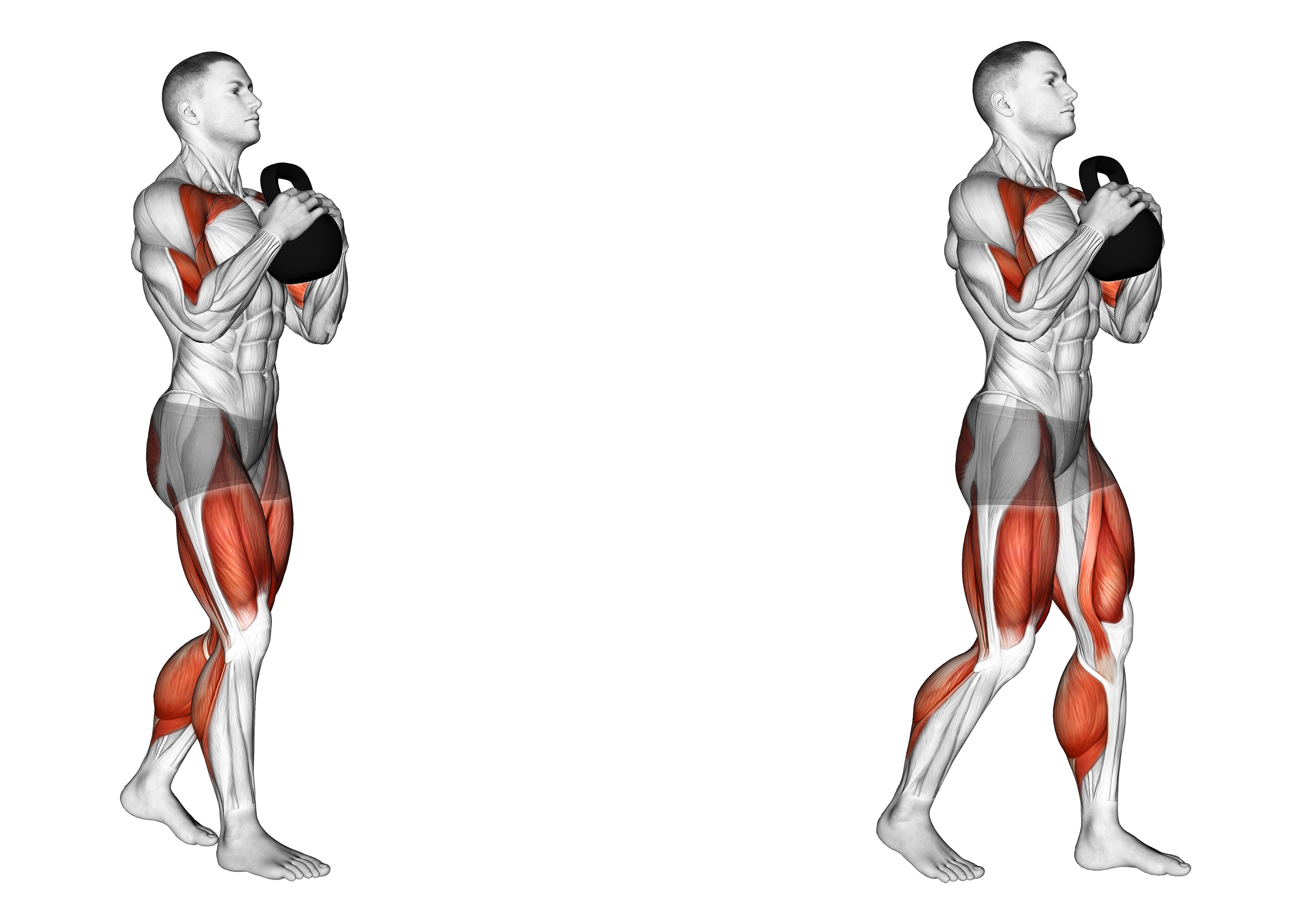 Kettlebell Goblet Carry