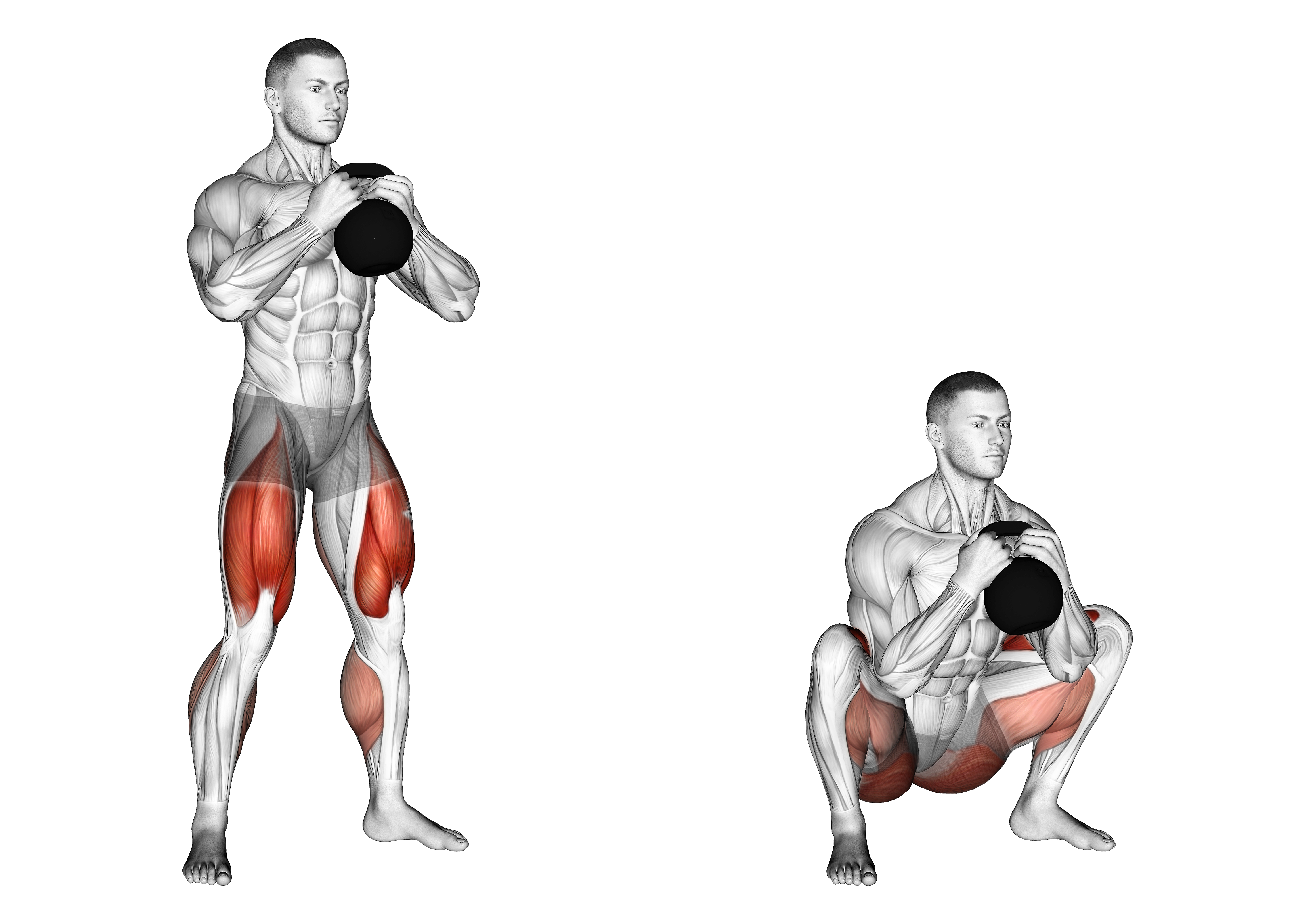 Kettlebell Goblet Squat Mobility