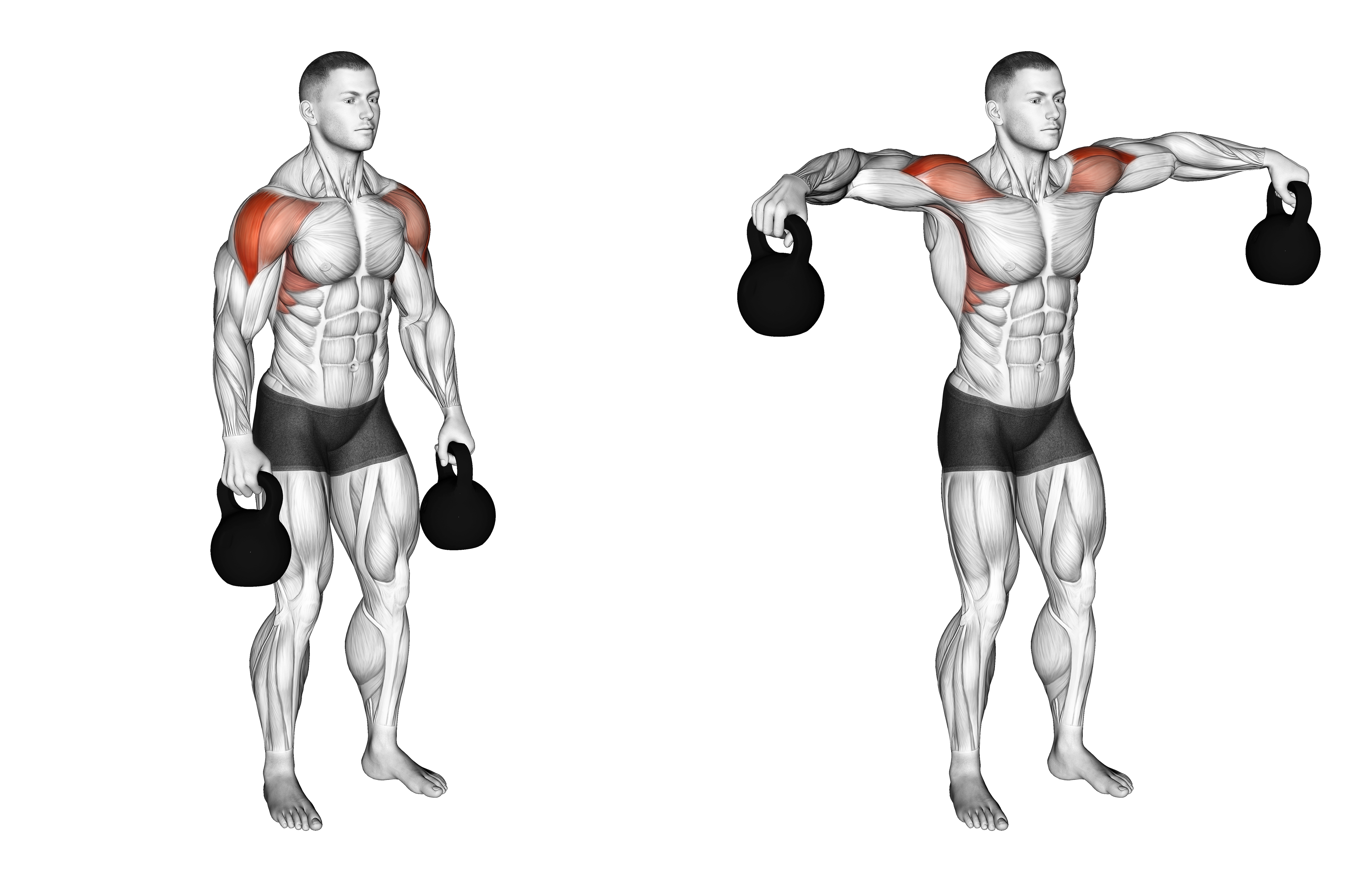 Kettlebell Lateral Raise