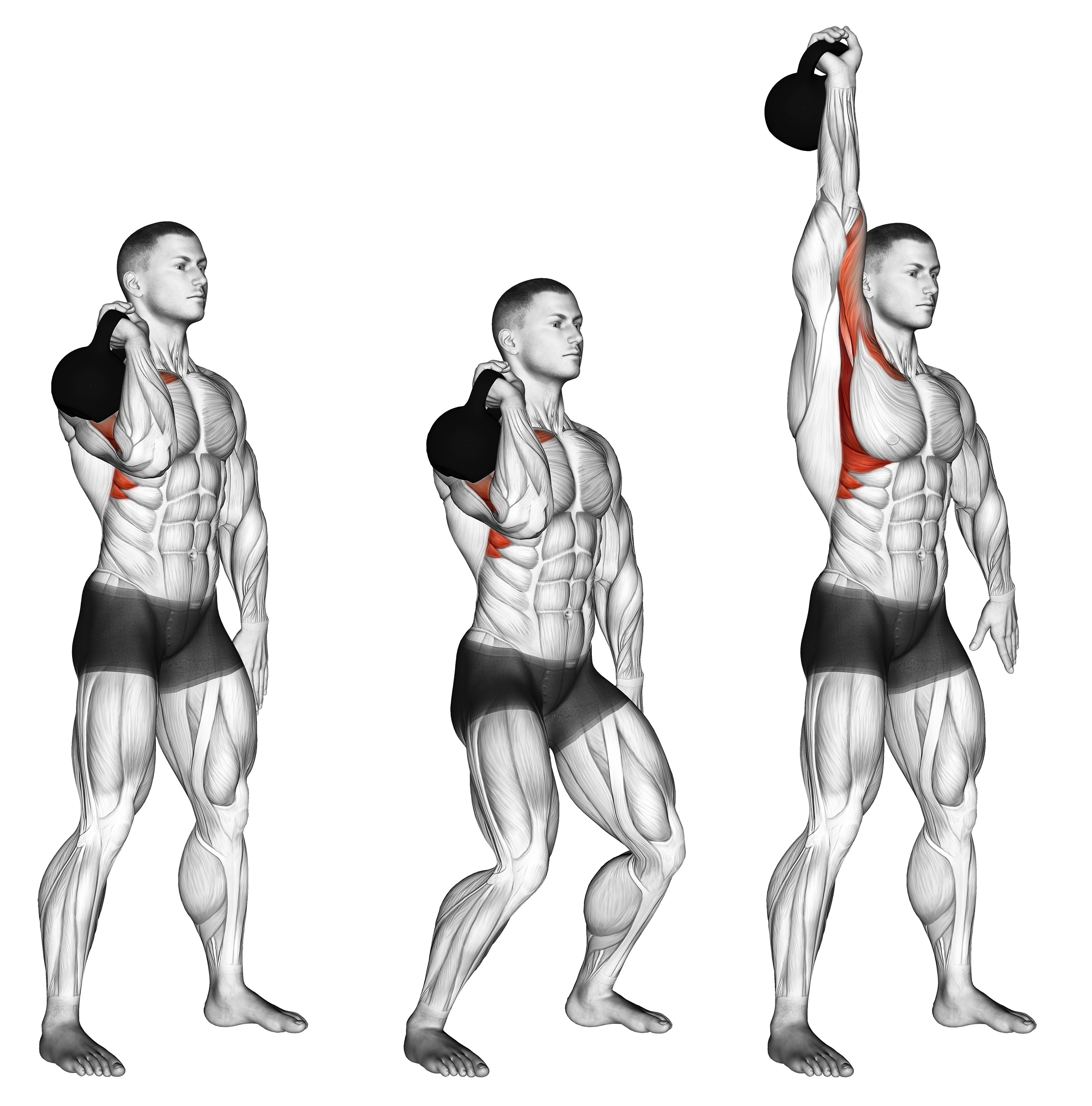 Kettlebell One Arm Push Press