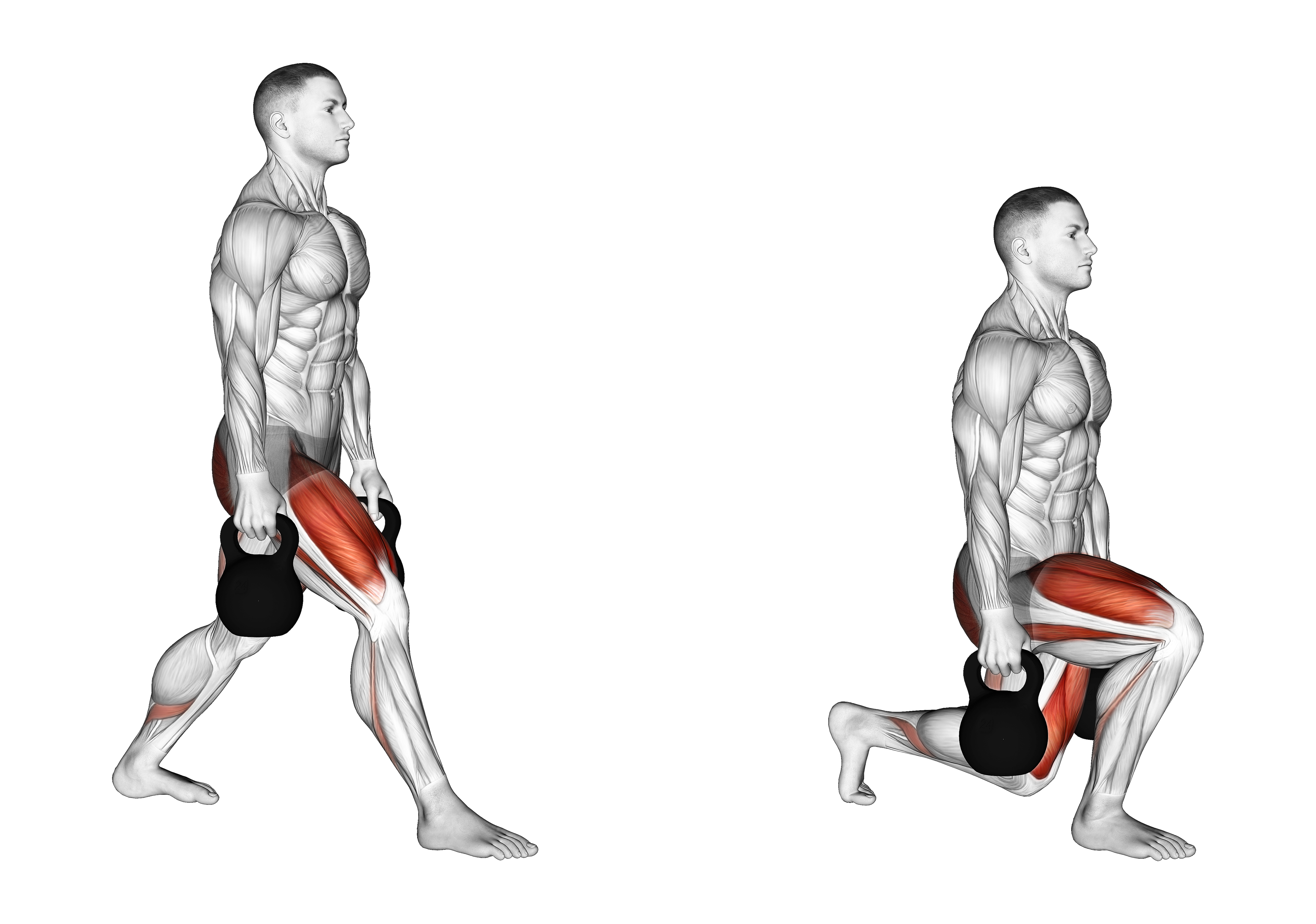 Kettlebell Split Squat