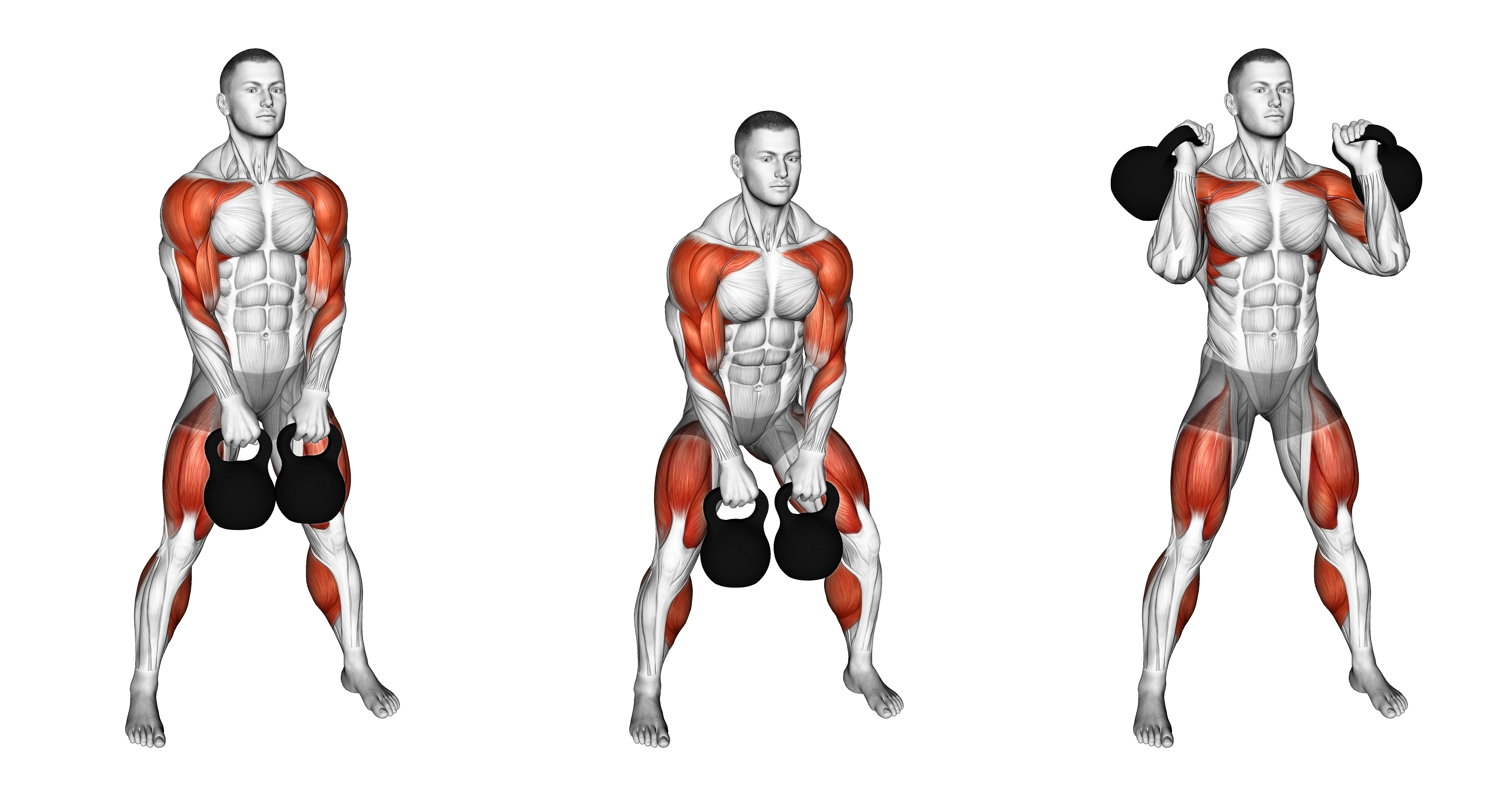 Kettlebell Two Arm Clean