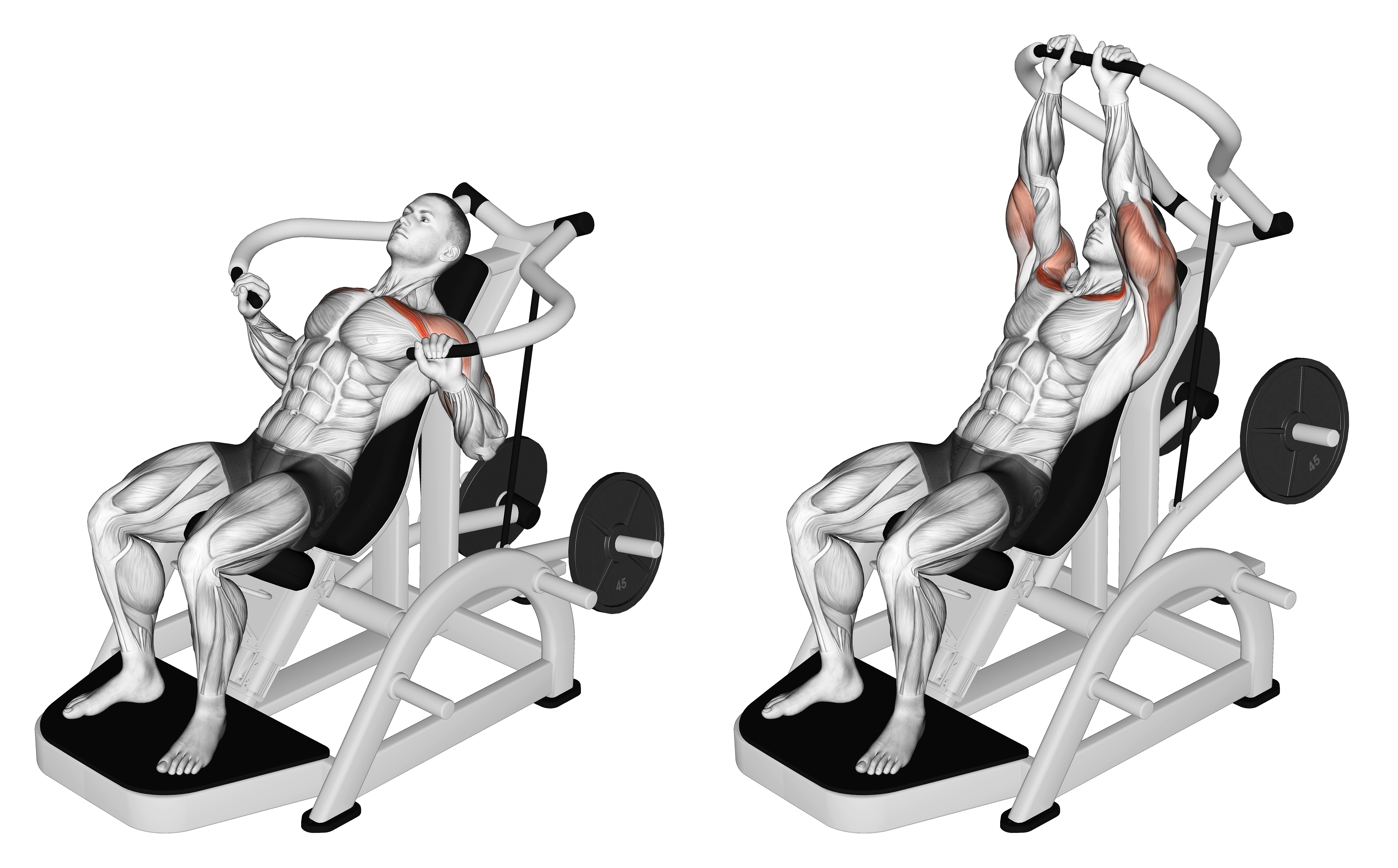 Lever Incline Chest Press