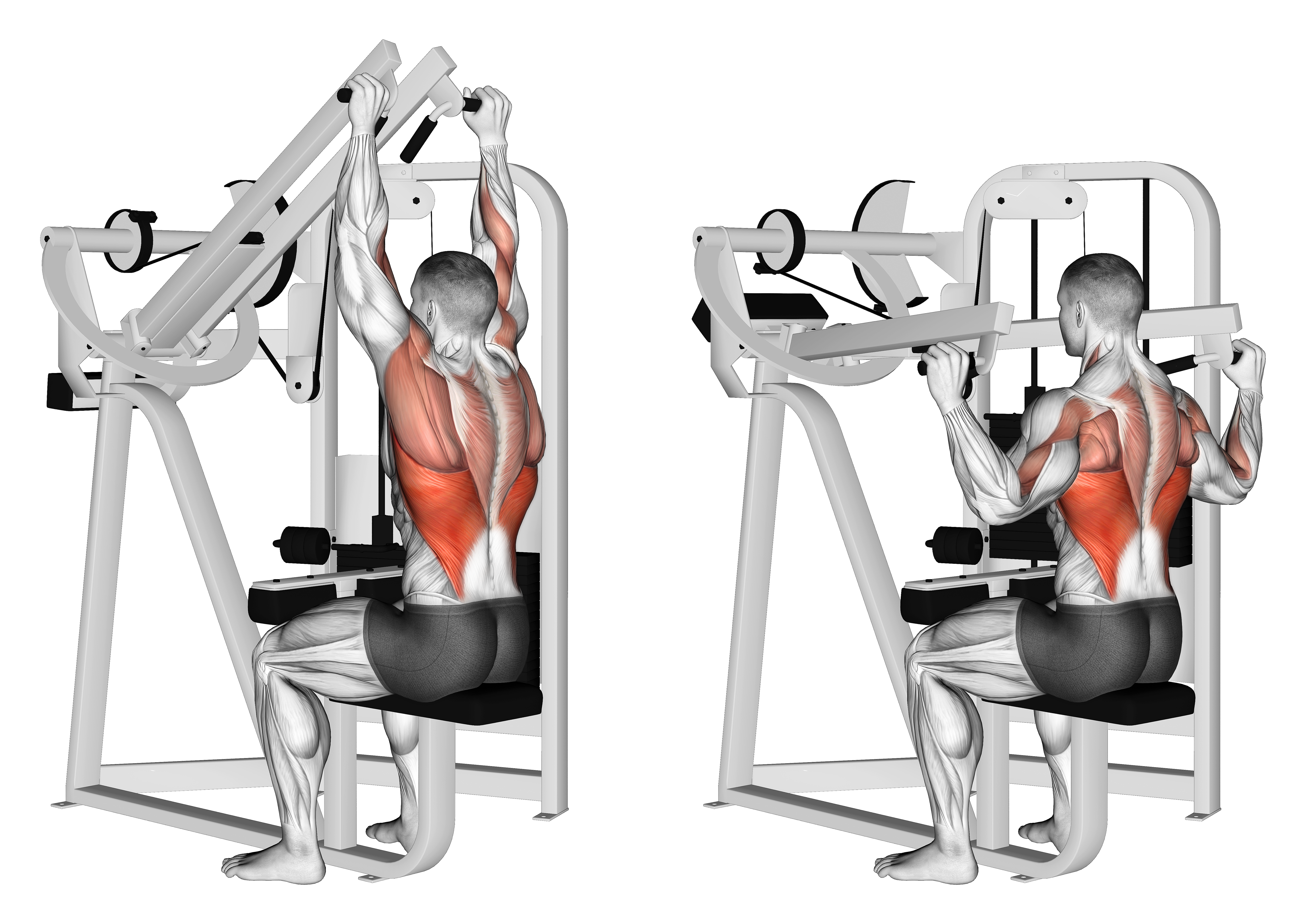 Lever Lateral Wide Pulldown