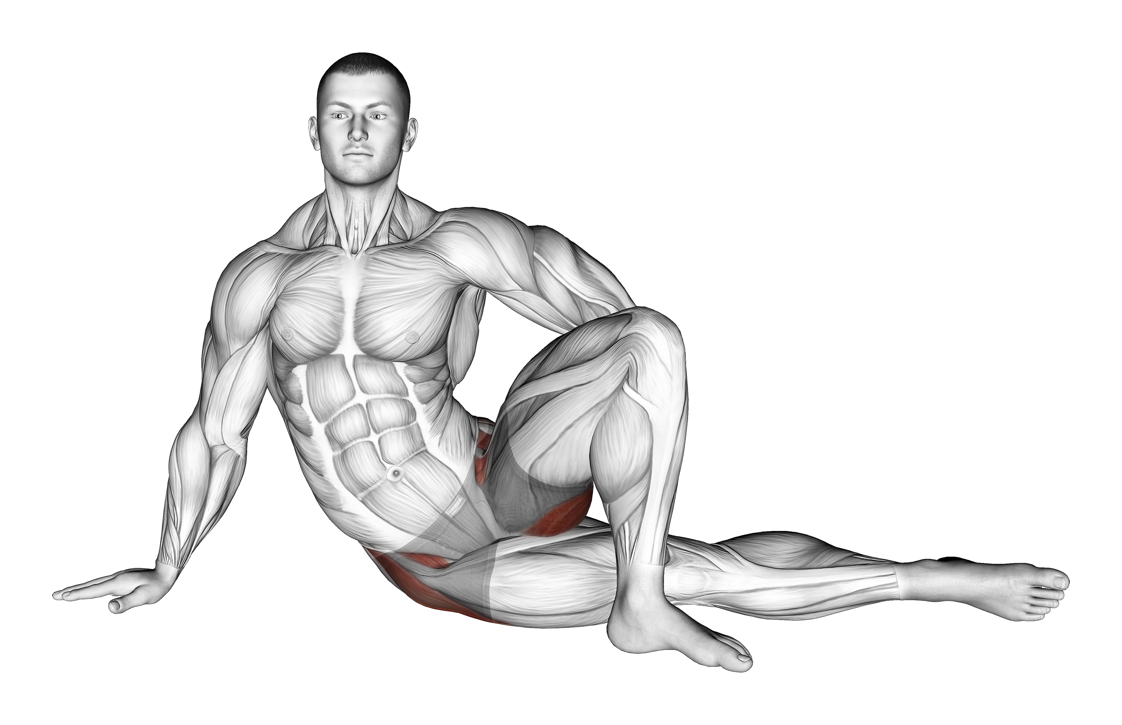 Lying Abductor Stretch