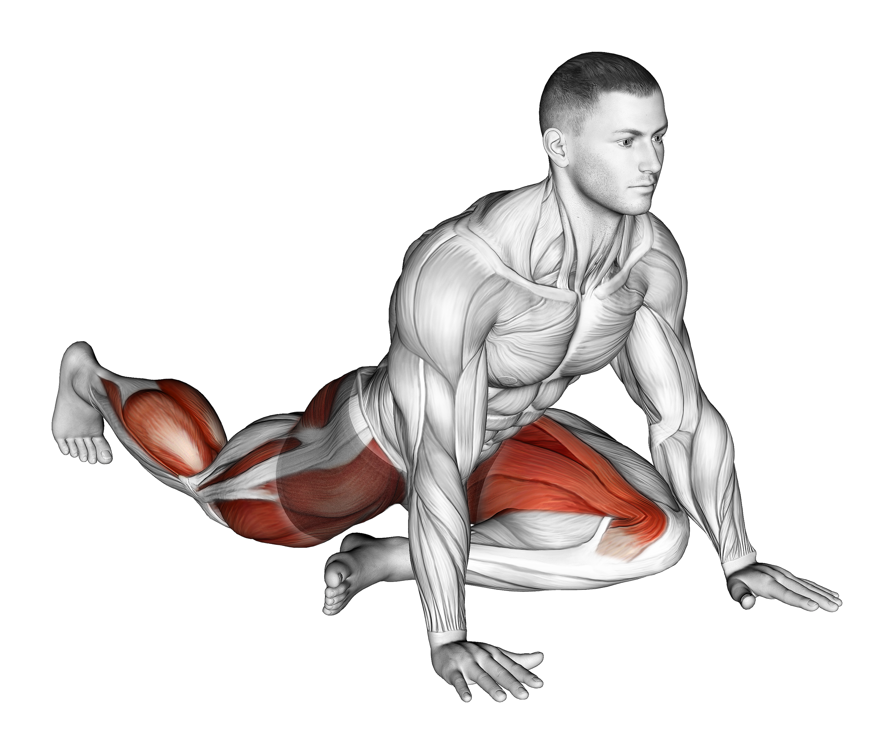 Lying Leg Tuck Hip Stretch