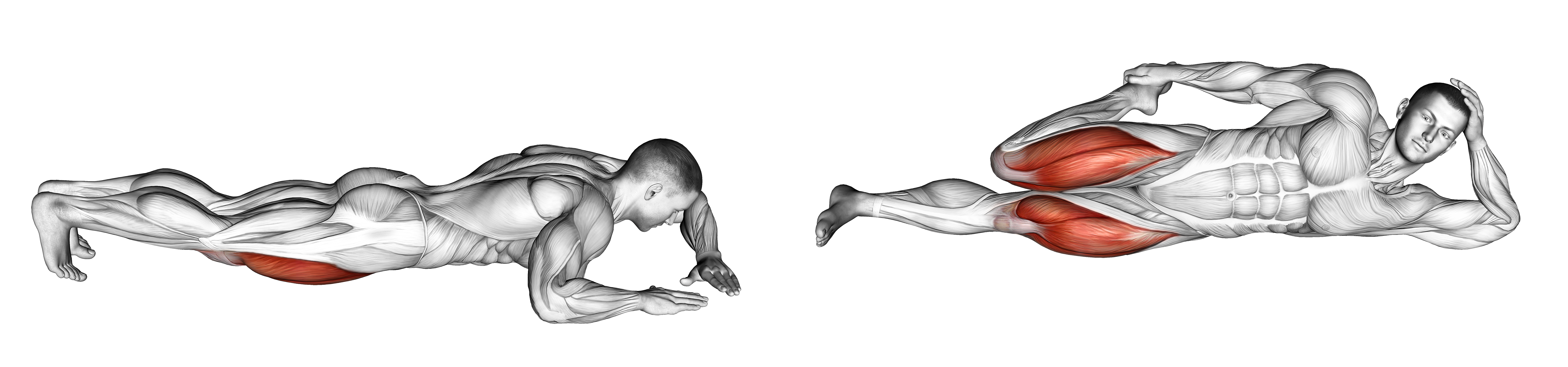 Lying Side Quadriceps Stretch