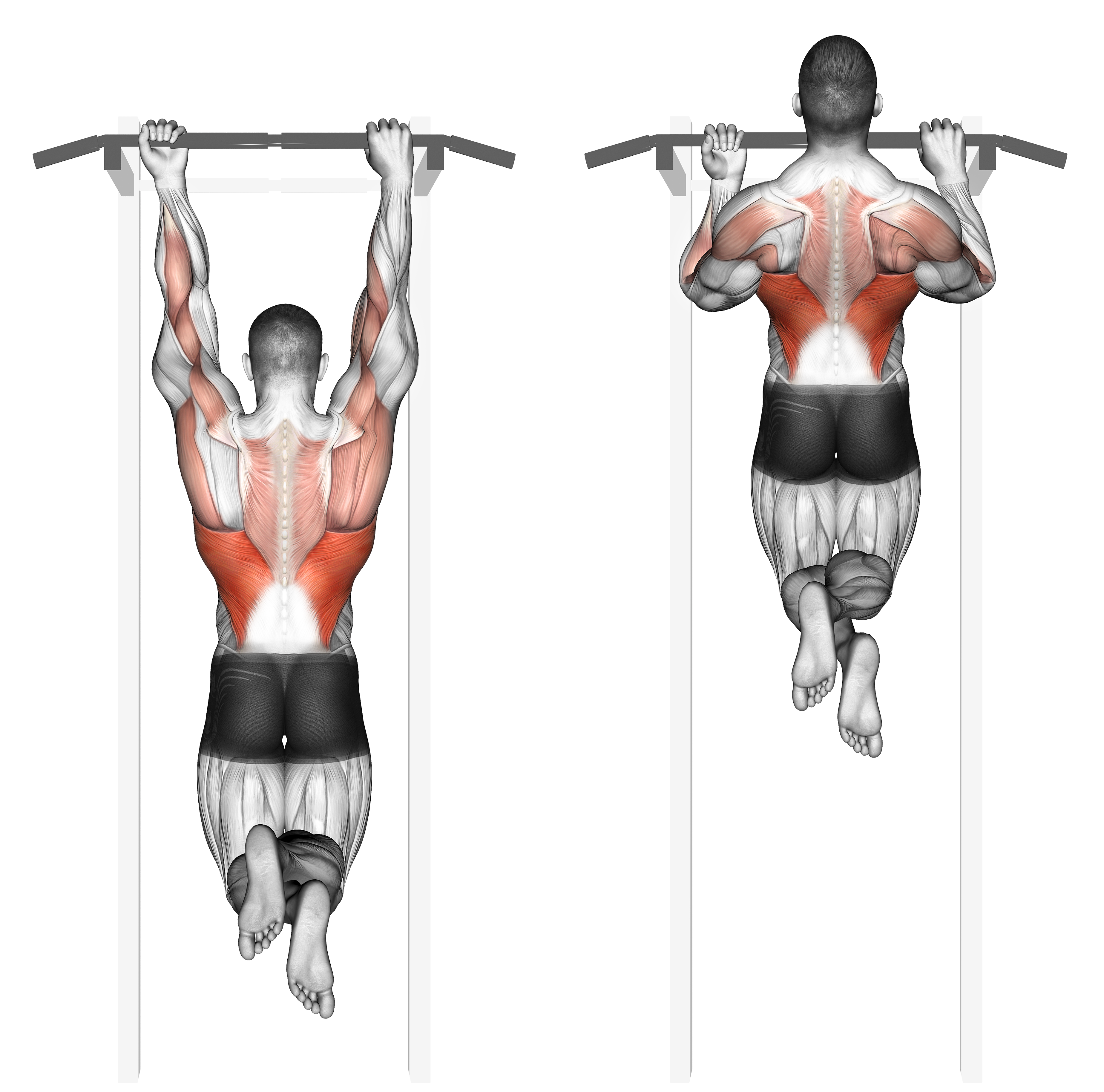 Mixed Grip Chin Up