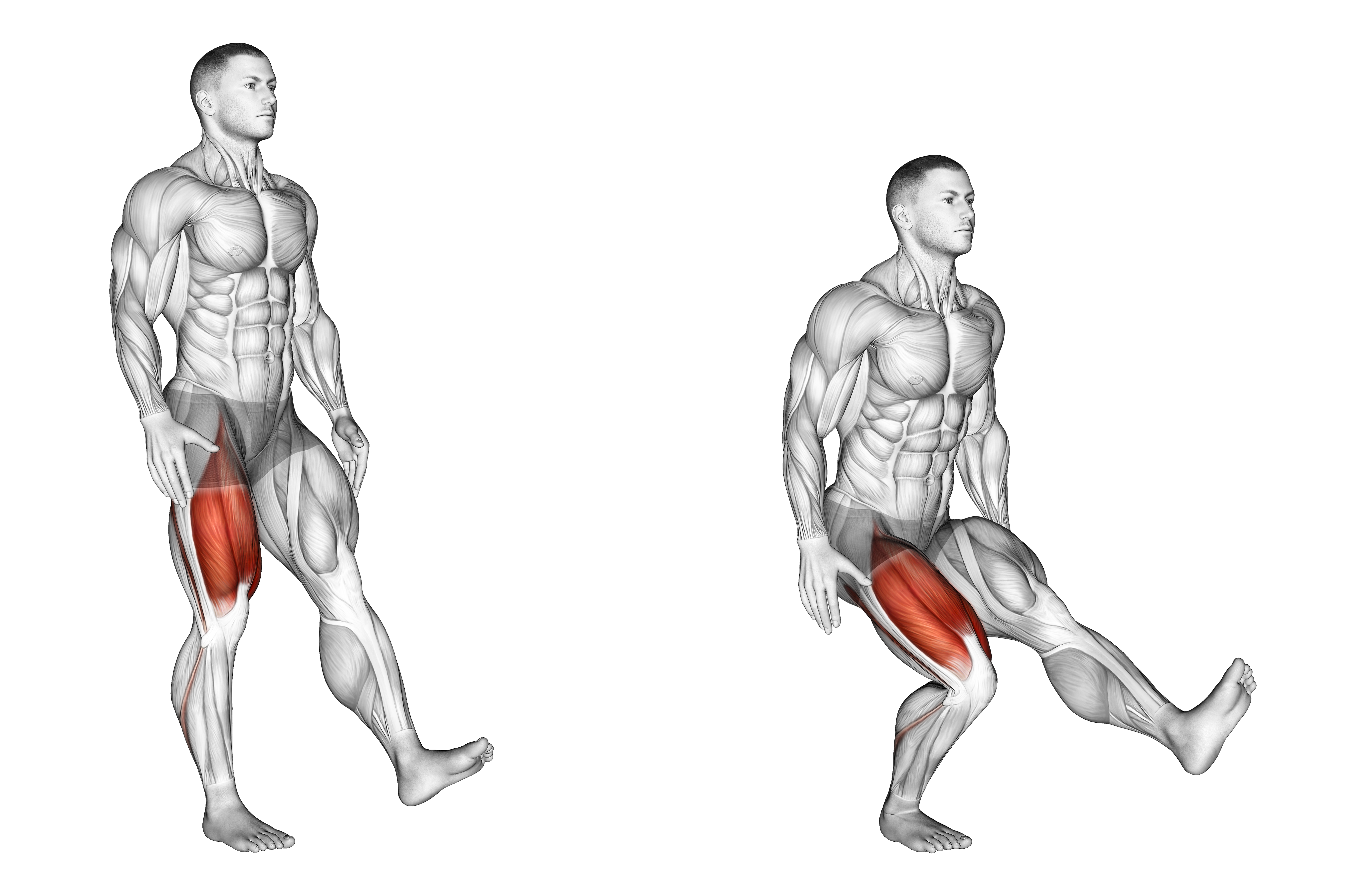 One Leg Quarter Squat