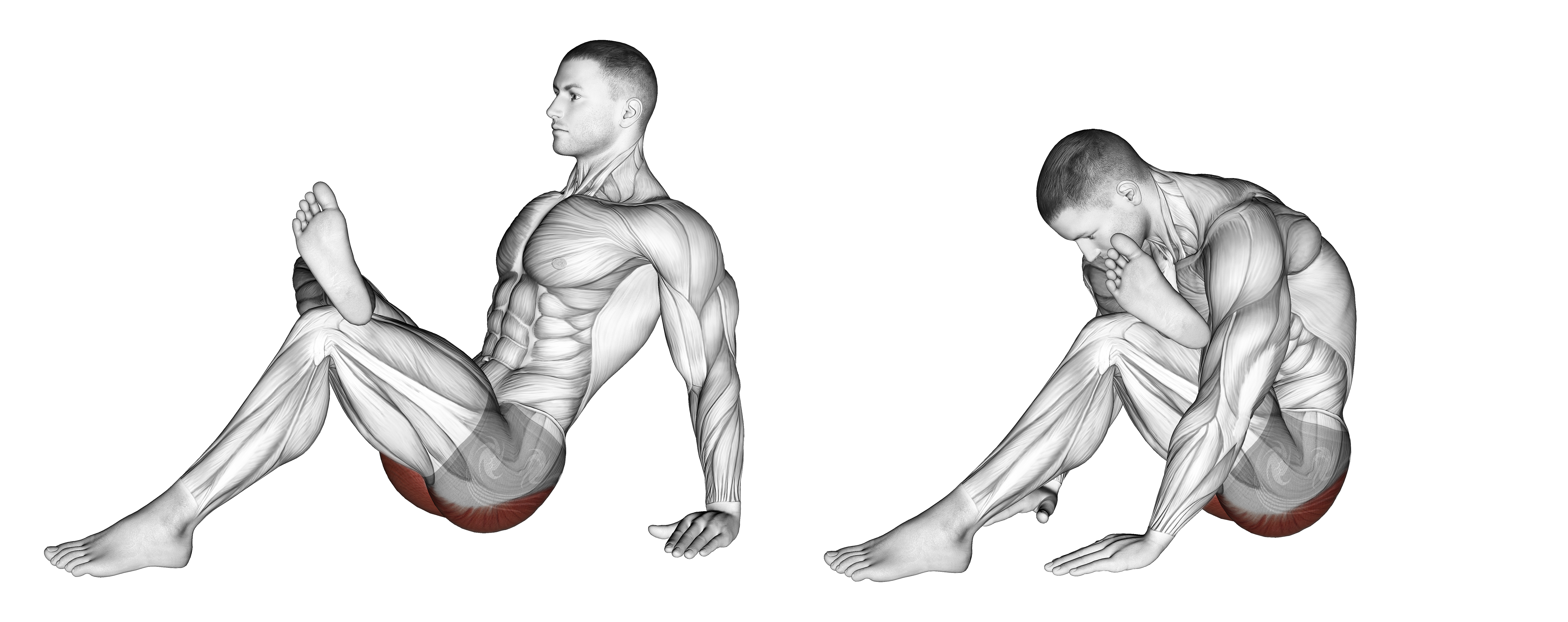 Seated Glute Stretch