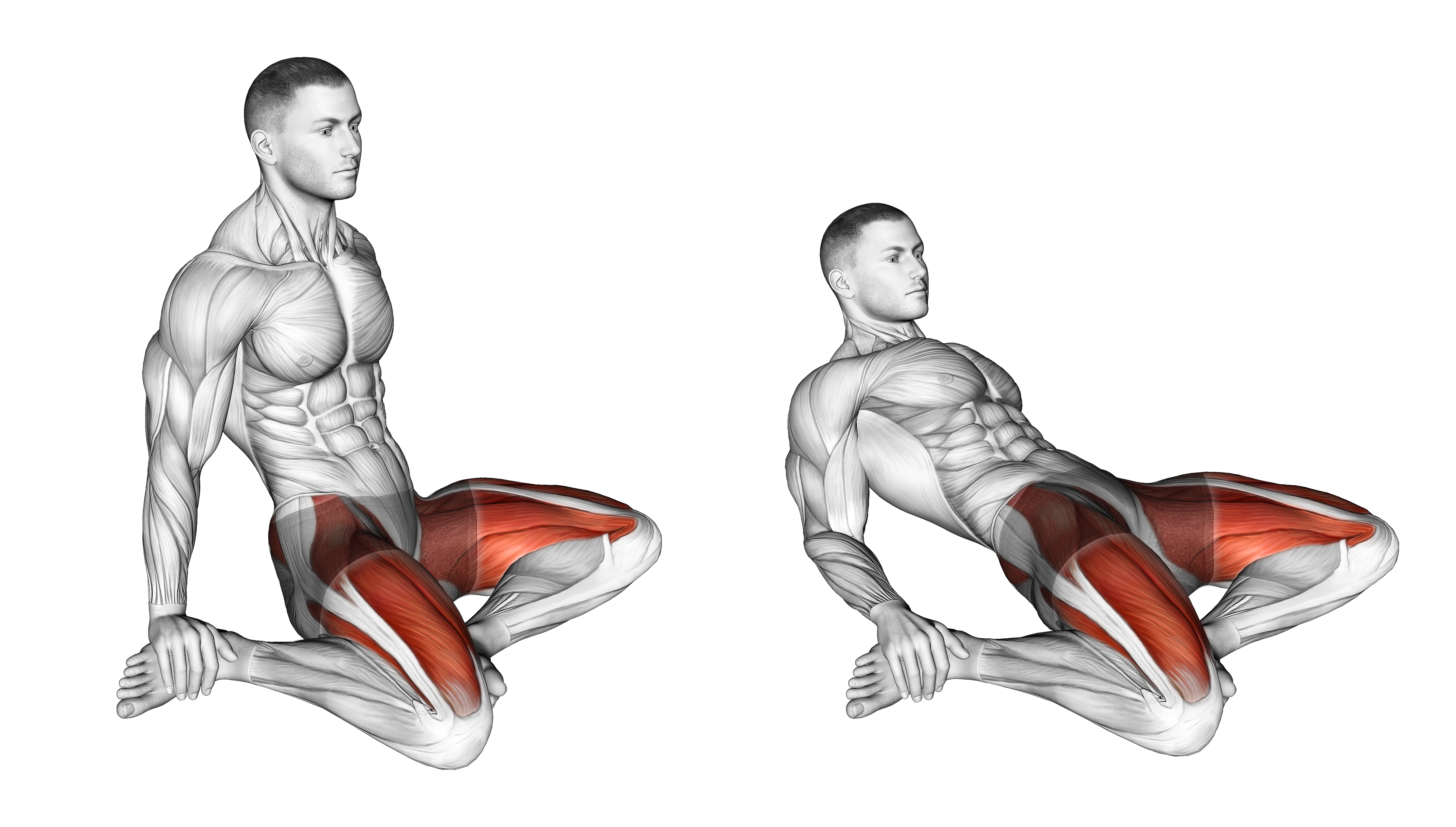 Seated Quadriceps Stretch
