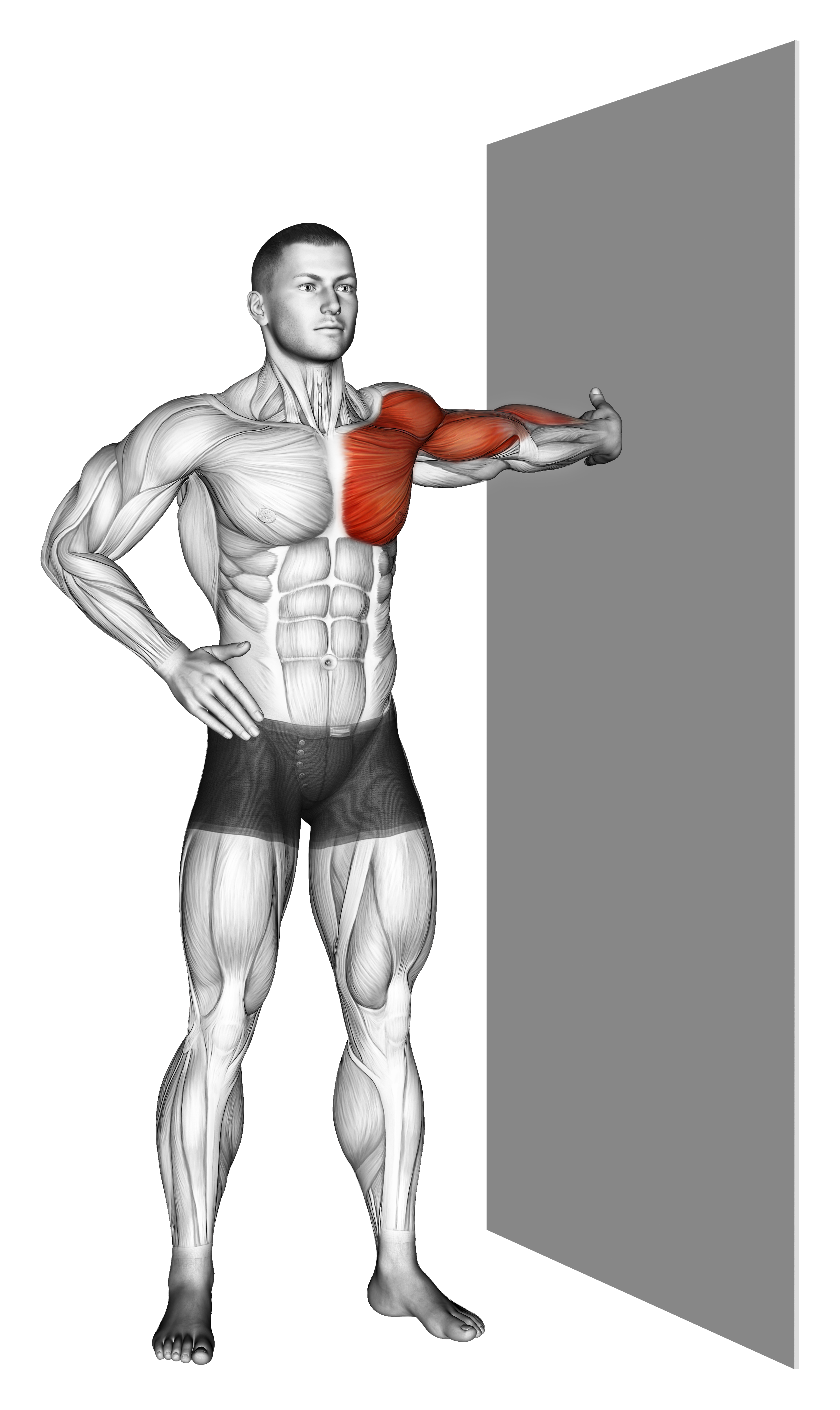 Standing One Arm Chest Stretch
