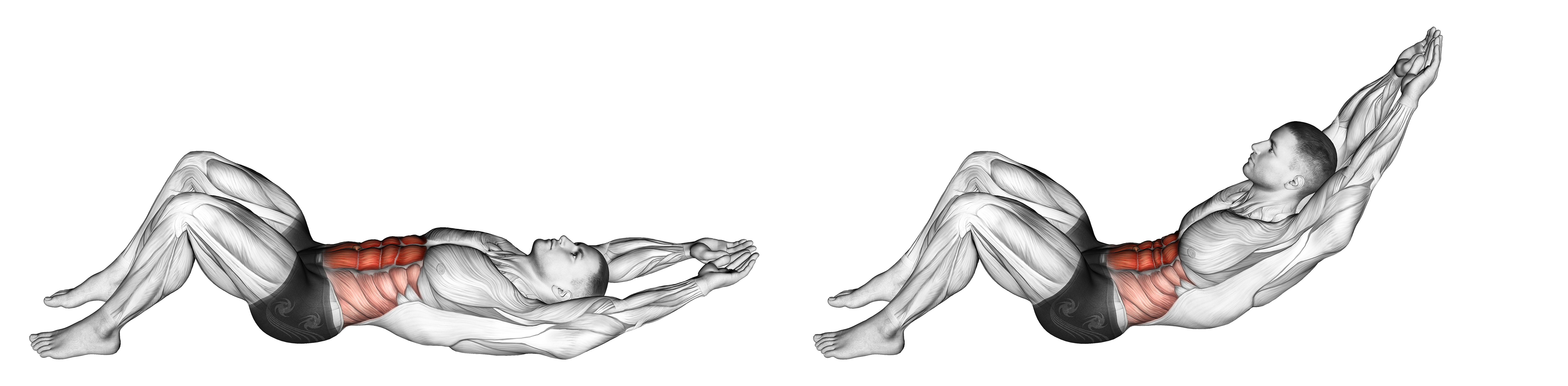 Crunch (hands Overhead) Waist Max