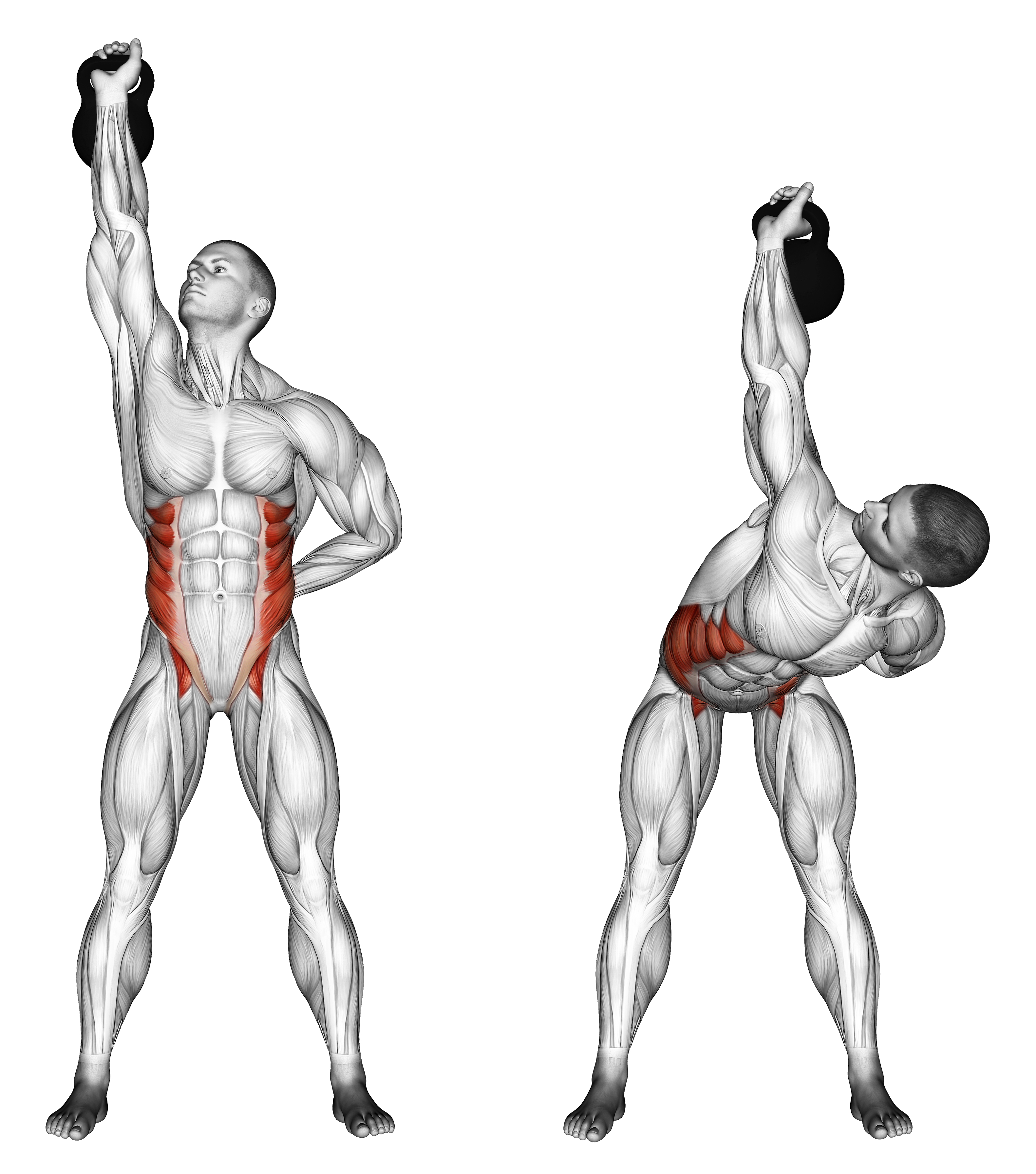 Kettlebell Advanced Windmill Waist Max