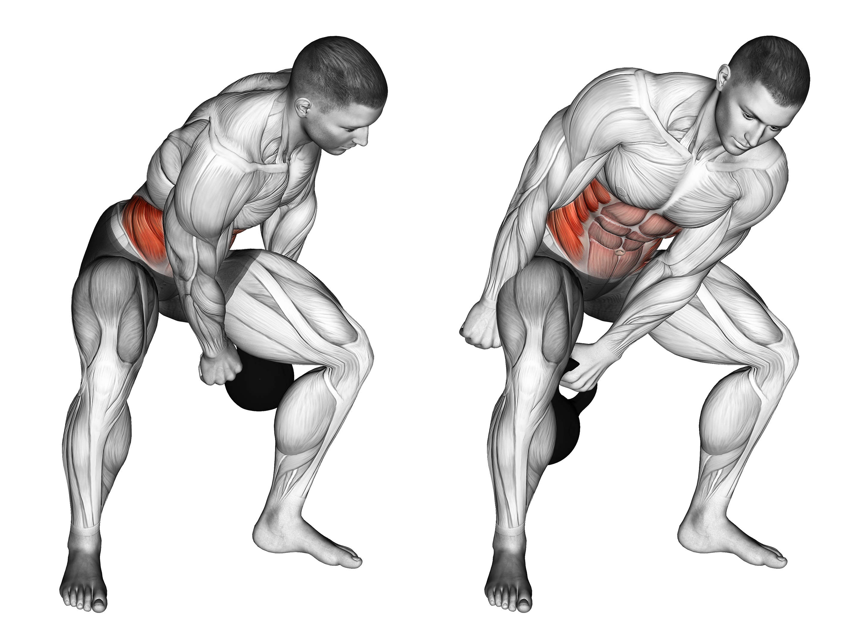 Kettlebell Figure 8 Waist Max