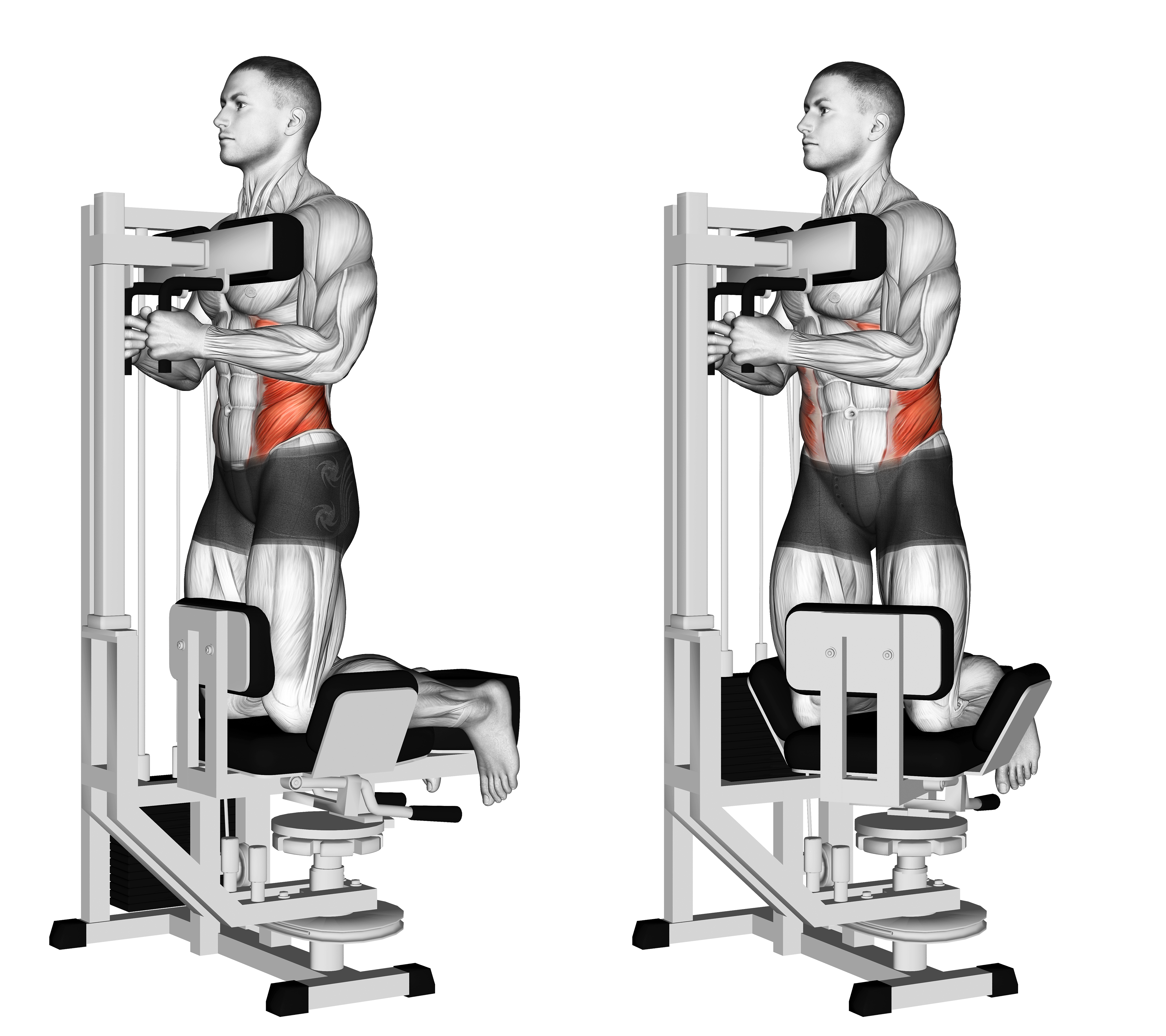 Lever Kneeling Twist