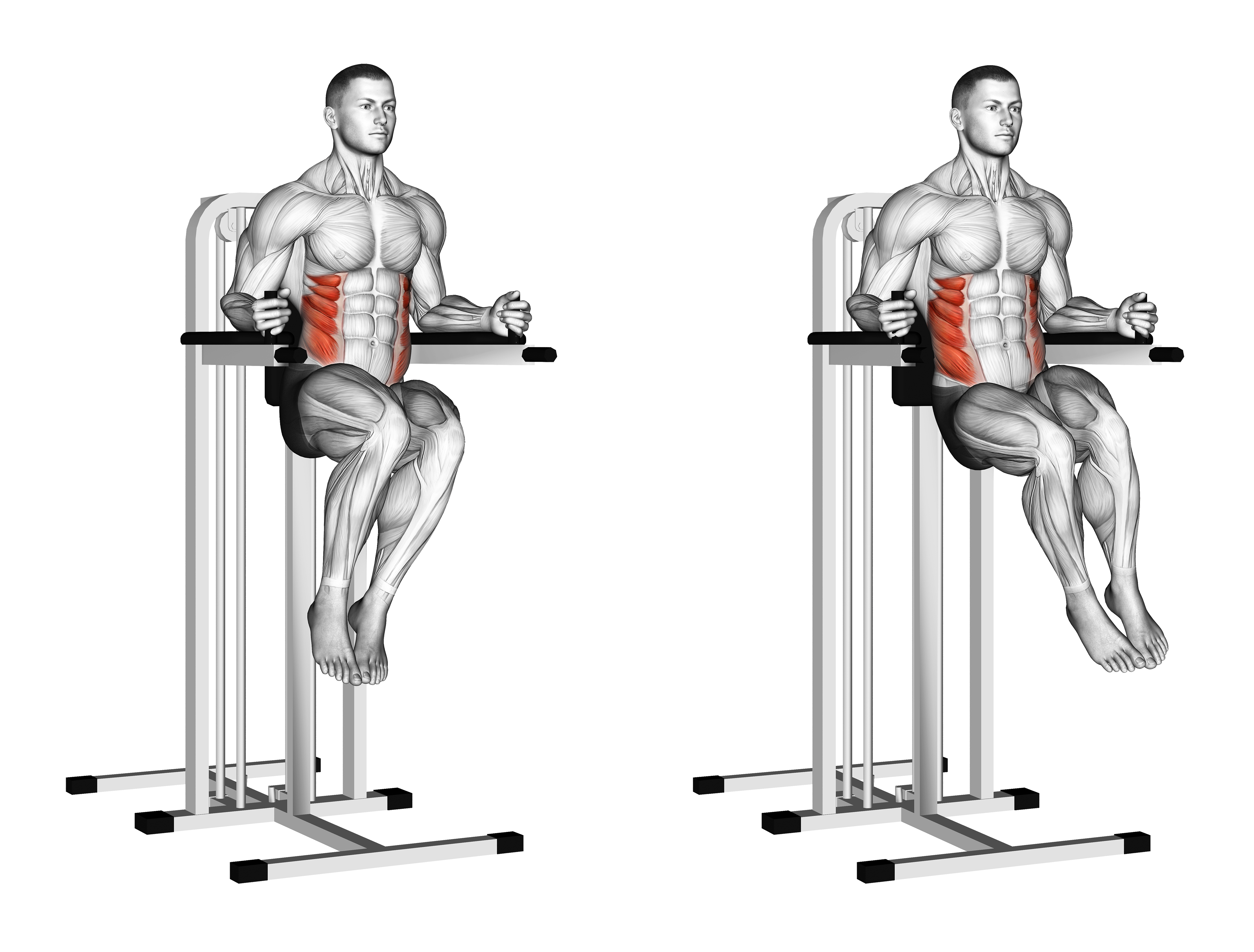 Side Hip (on Parallel Bars)