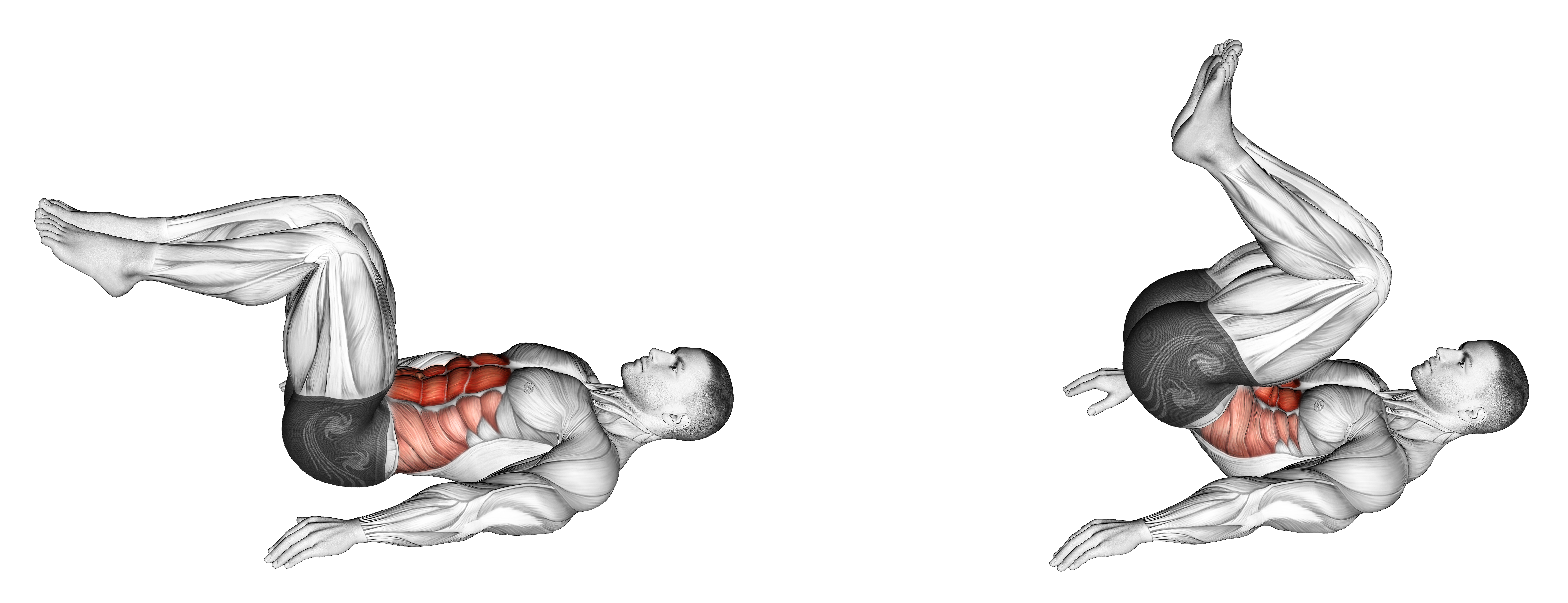 Reverse Crunch M Waist Max