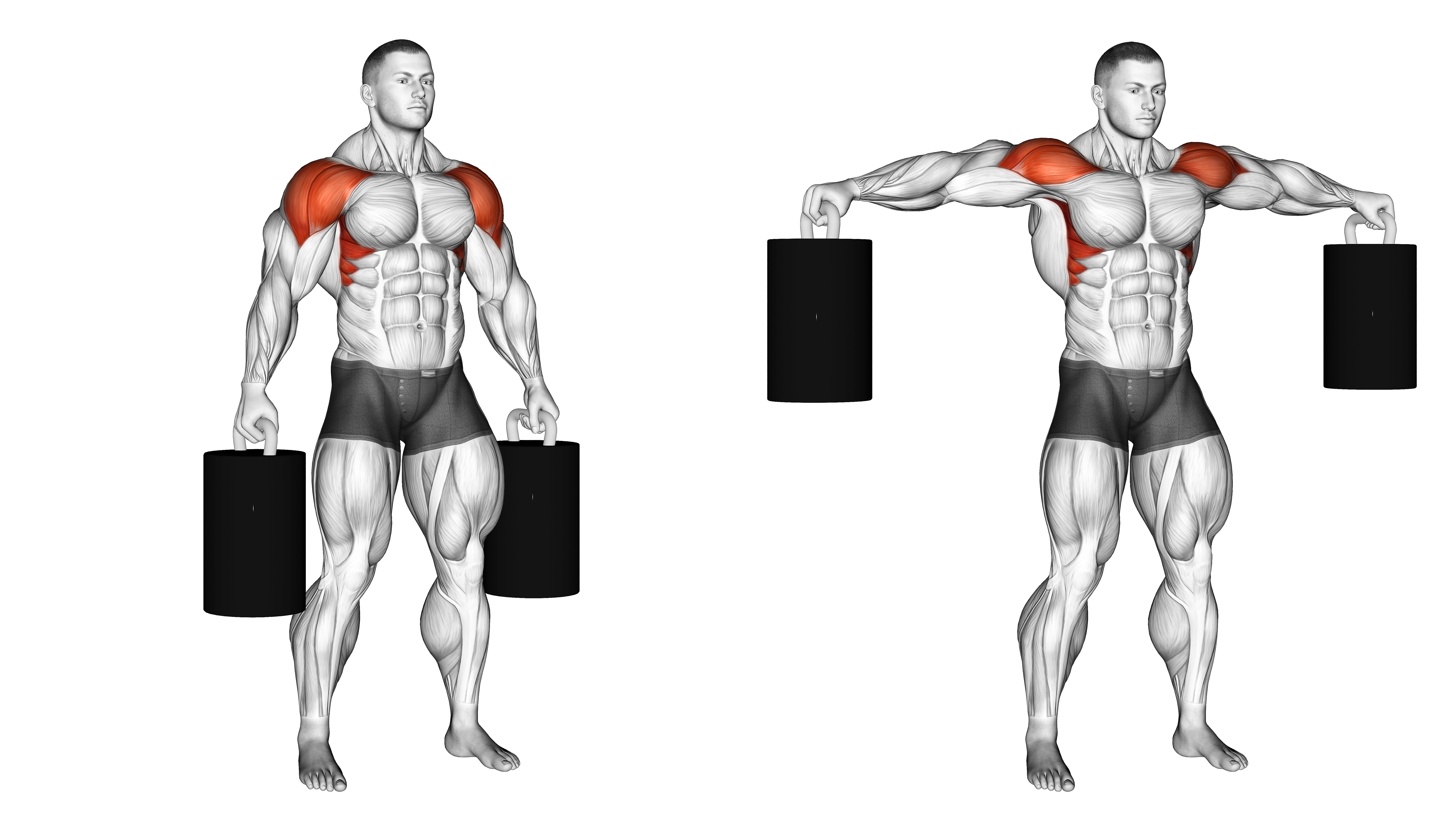 Strongman Crucifix Hold Weightlifting Max
