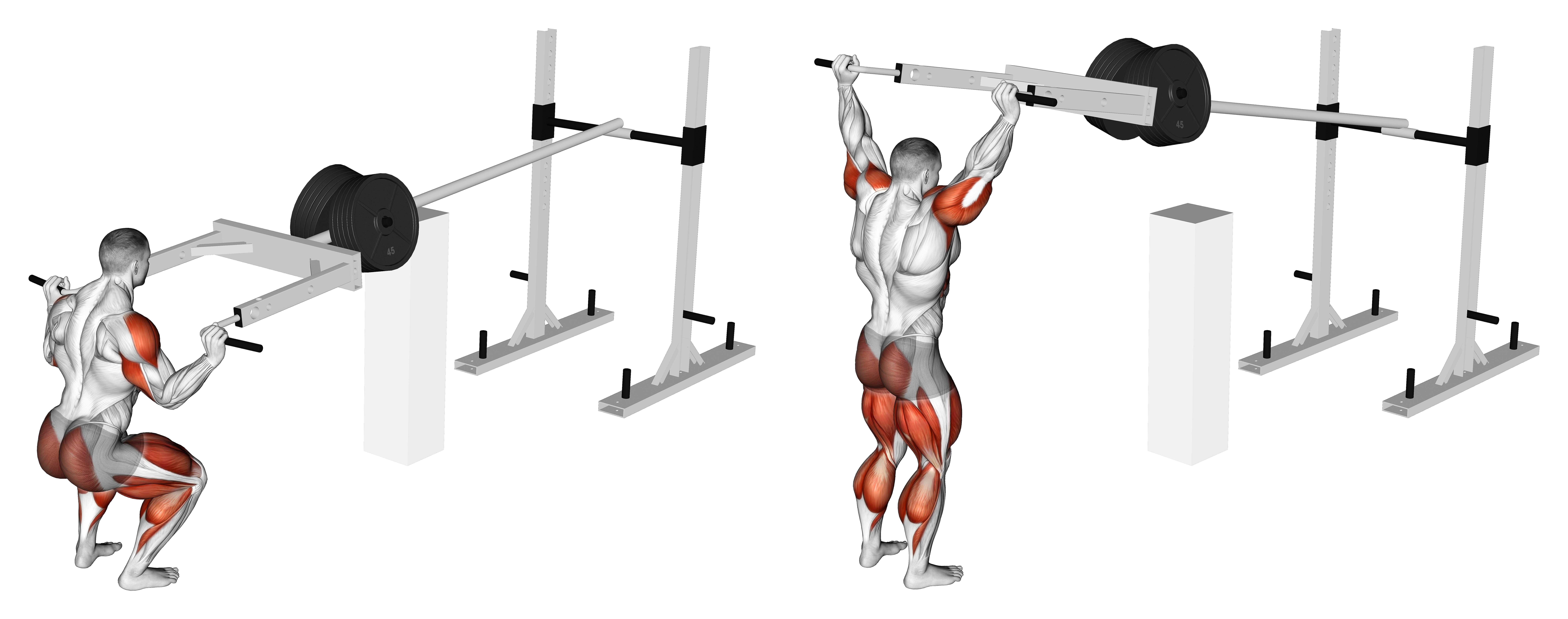 Strongman Viking Press Weightlifting Max