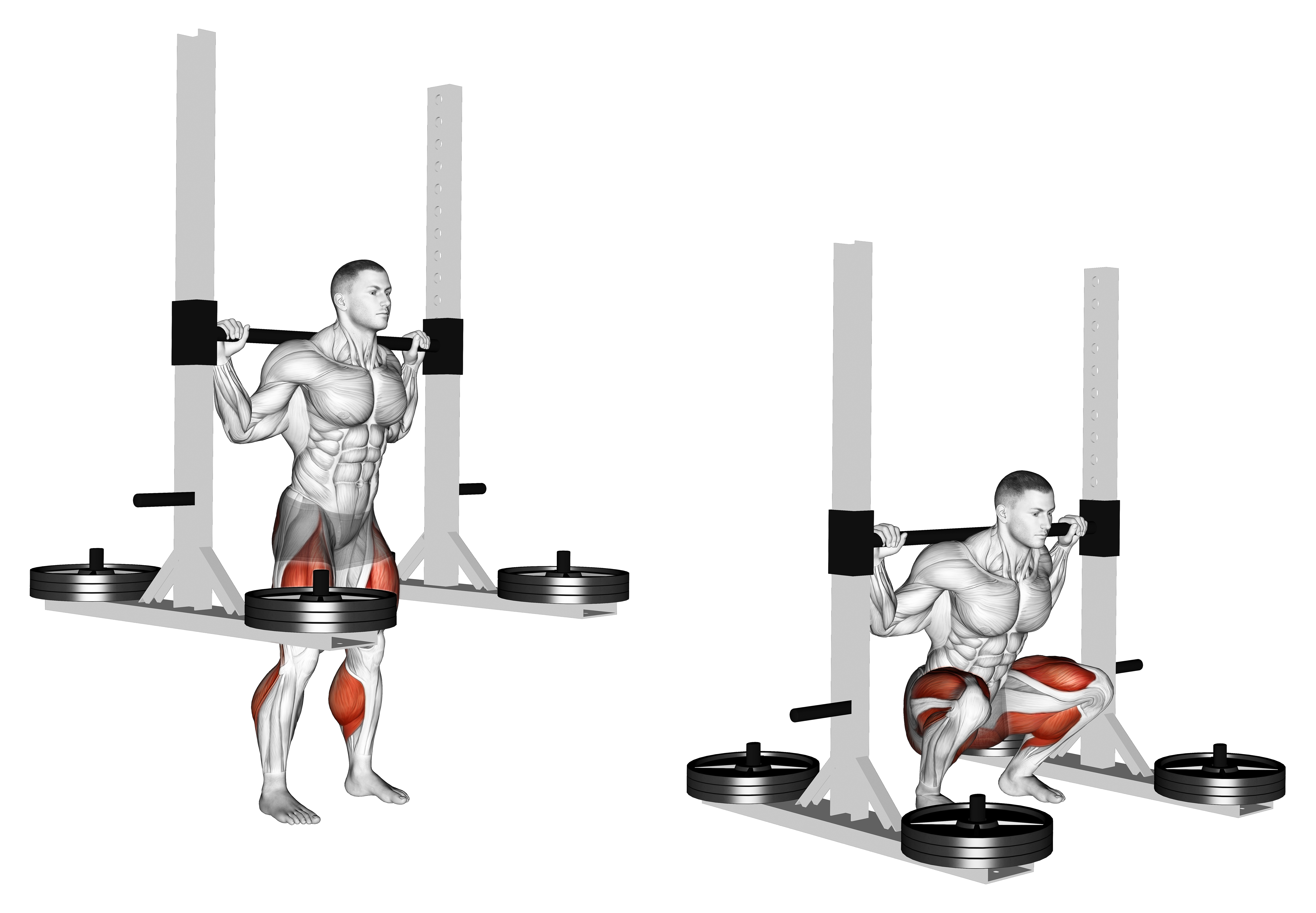 Strongman Squats With Platform Weightlifting Max
