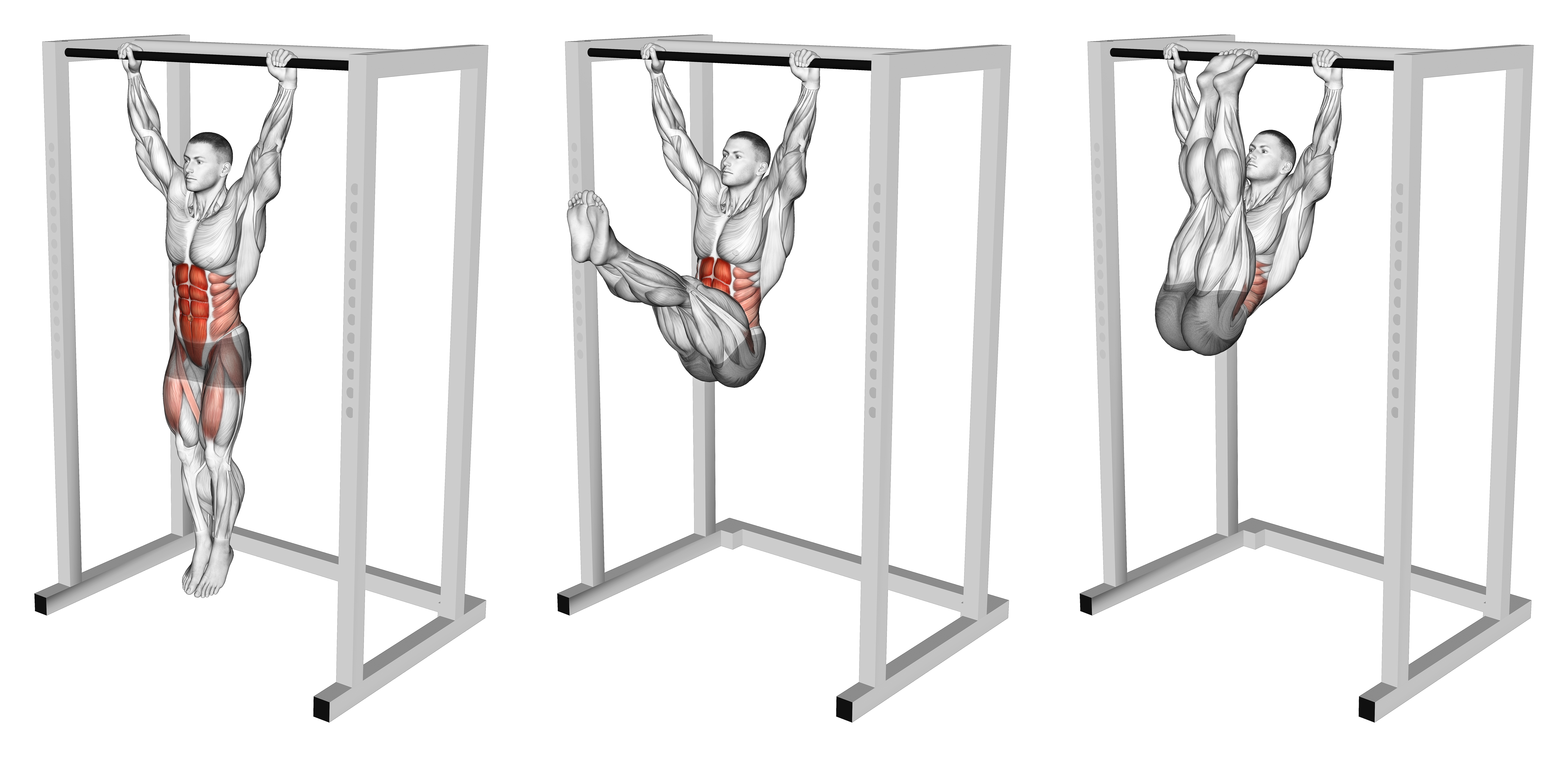 Hanging Toes To Bar