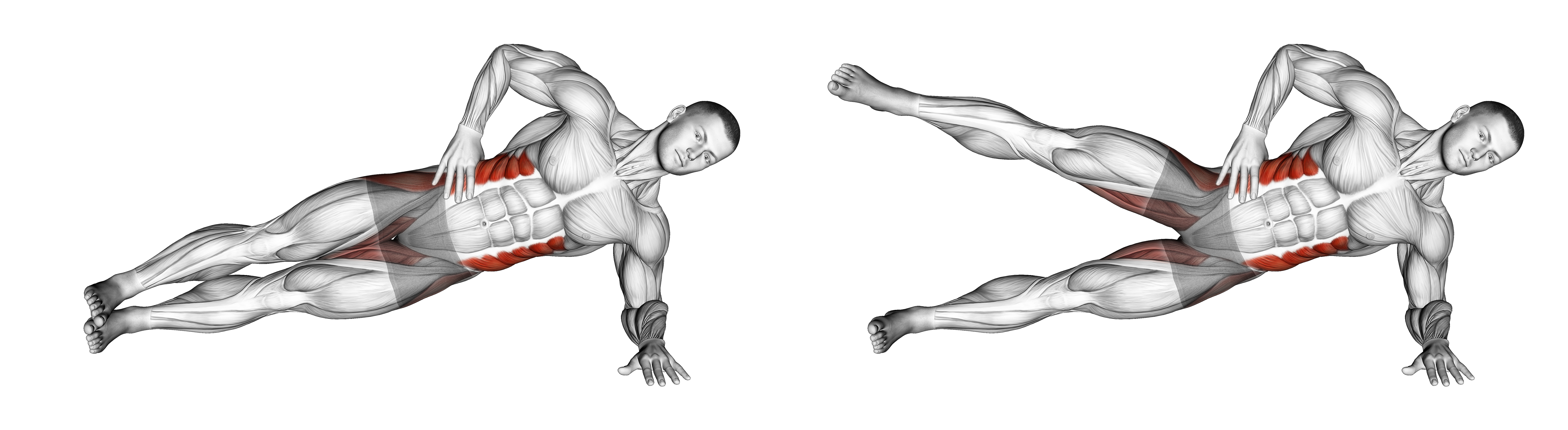 Side Plank Leg Lift
