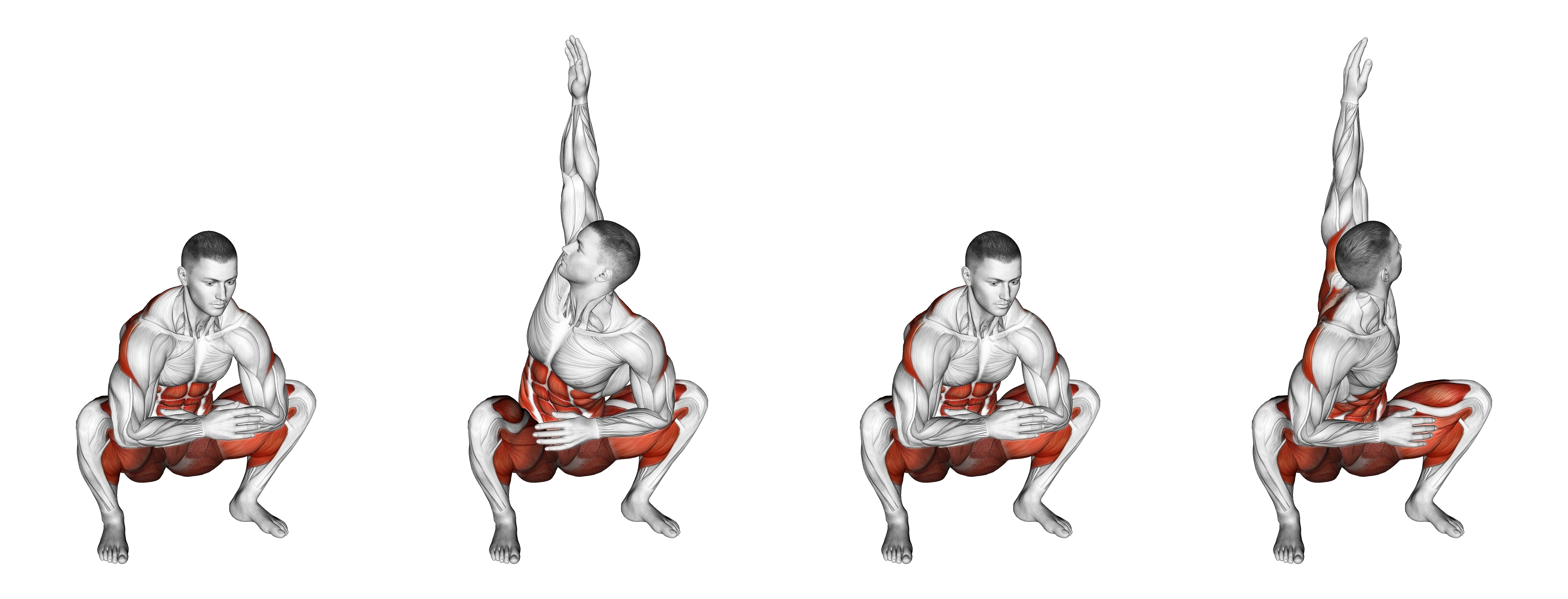 Squat Mobility Twist