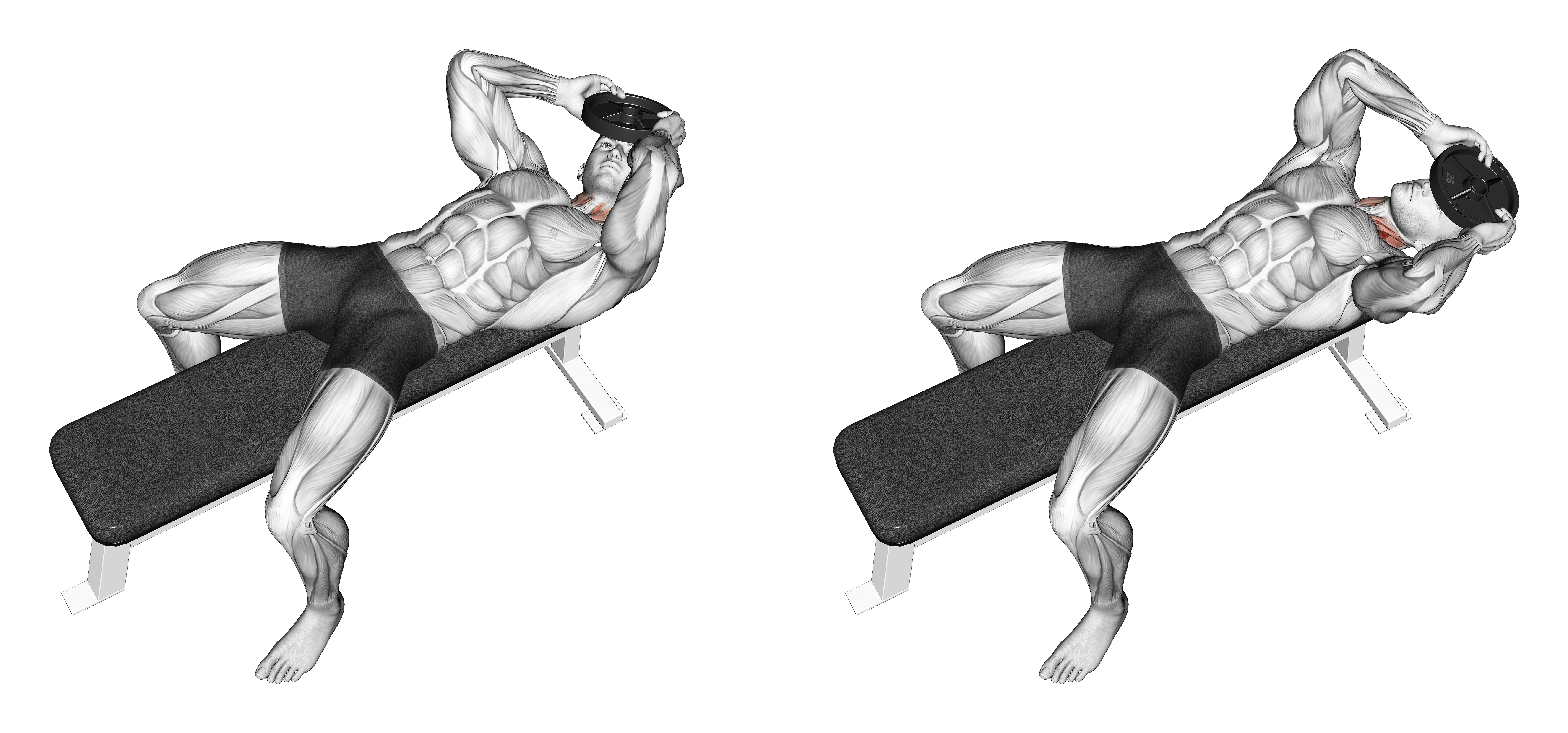 Weighted Lying Neck Side To Side